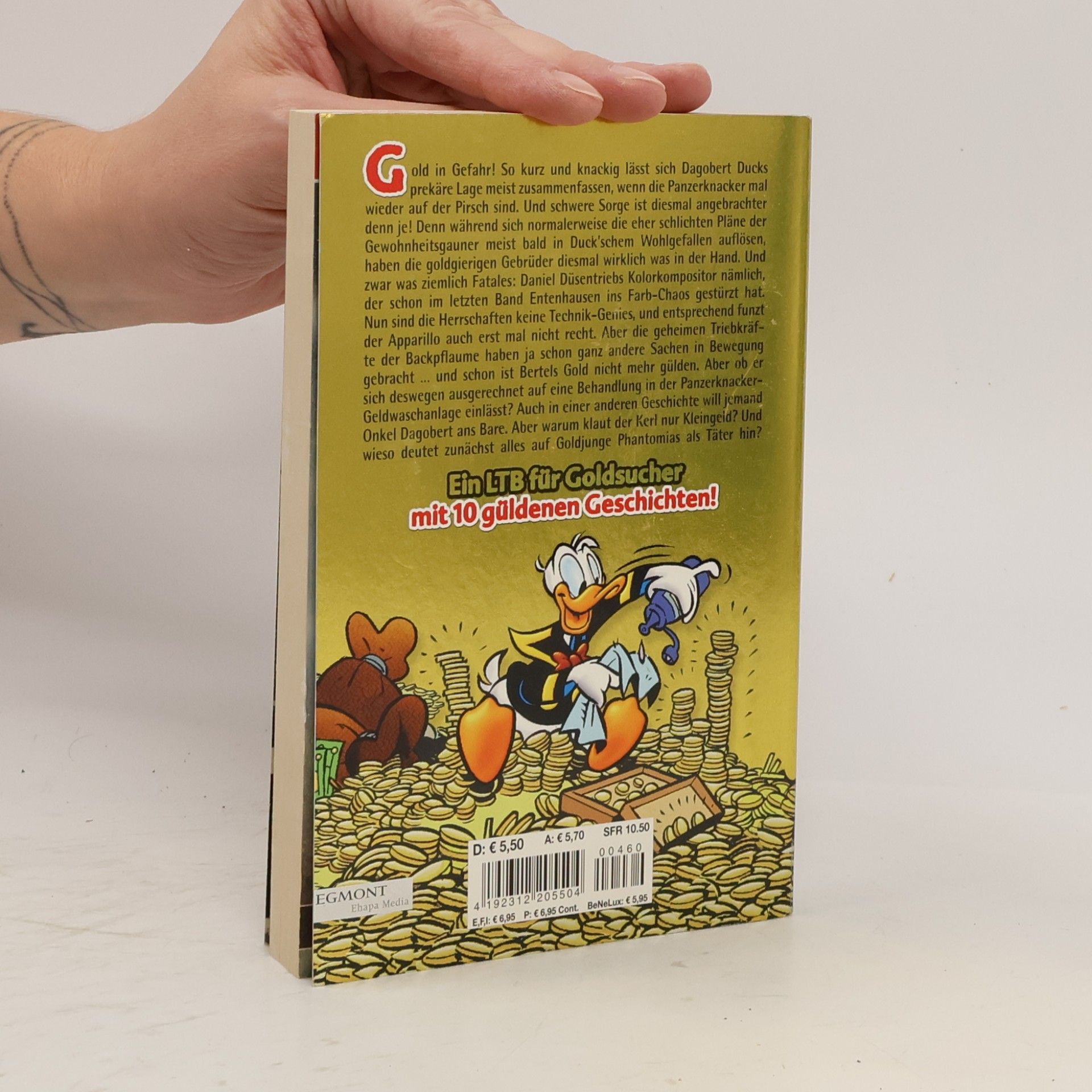 Walt Disney Lustiges Taschenbuch 460. Gold in Gefahr!