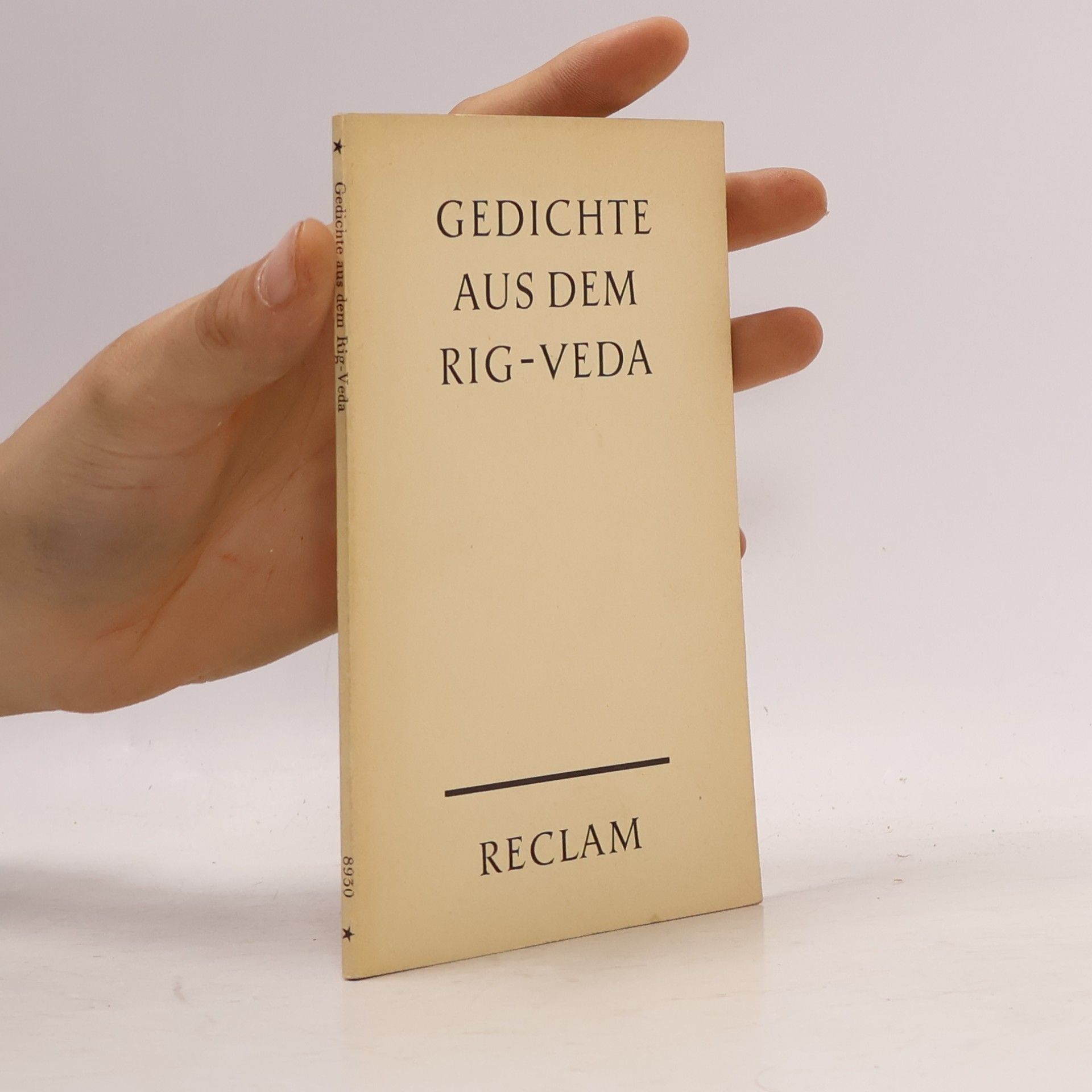 Collectif d'auteurs Gedichte aus dem Rig-Veda