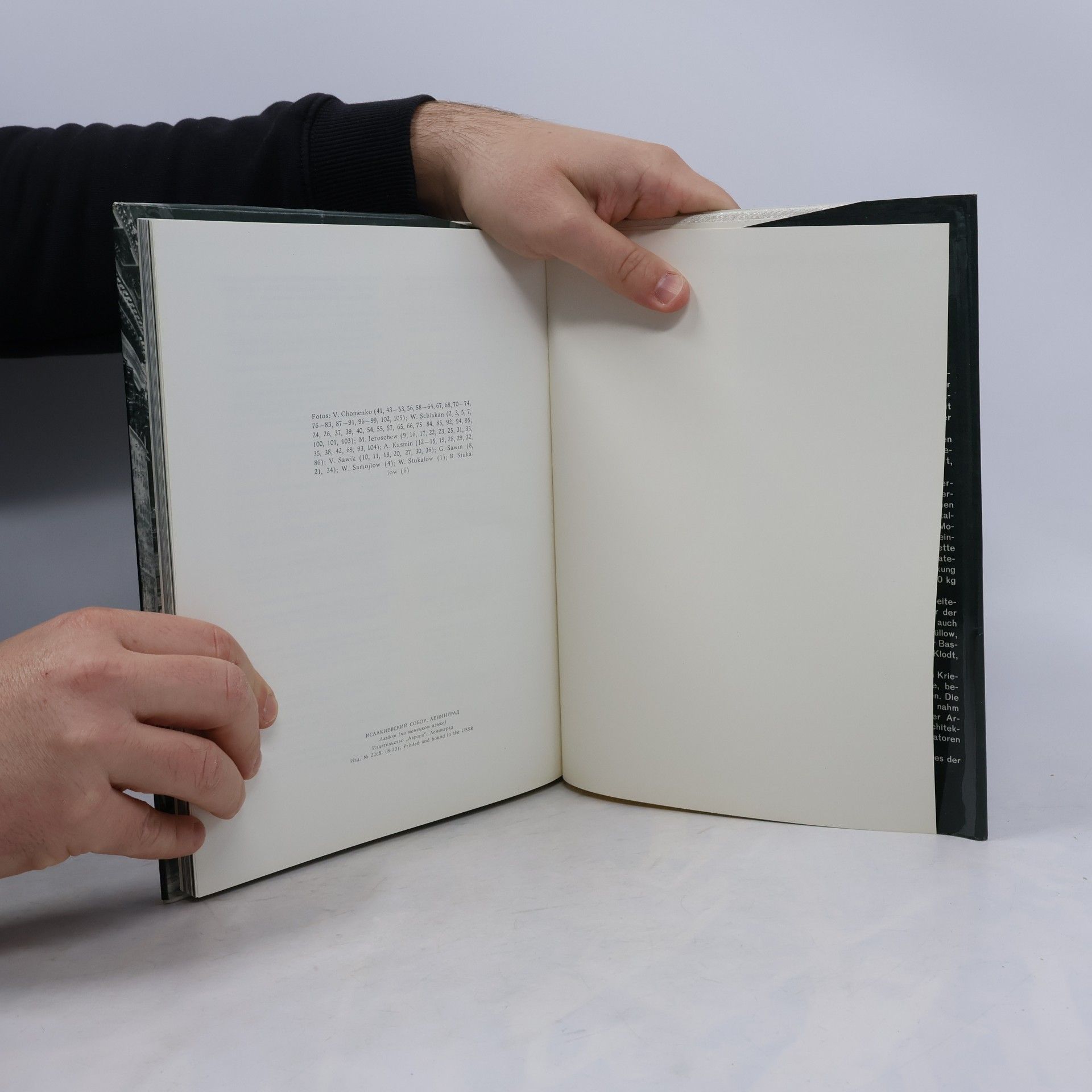 Aurora Kunstverlag Isaaks-kathedrale. Leningrad