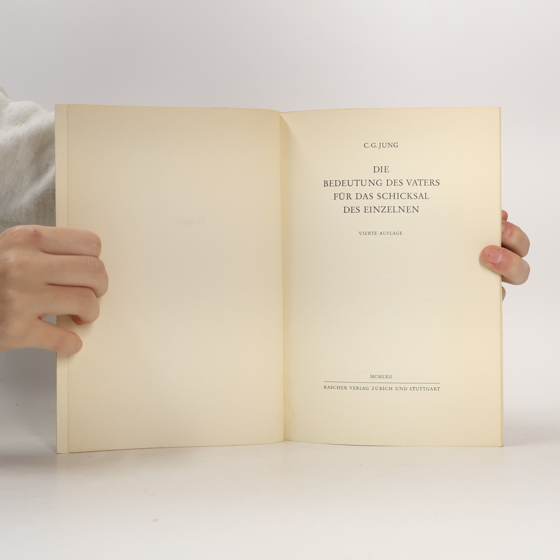 C.G.Jung Die Bedeutung des Vaters für das Schicksal des Einzelnen
