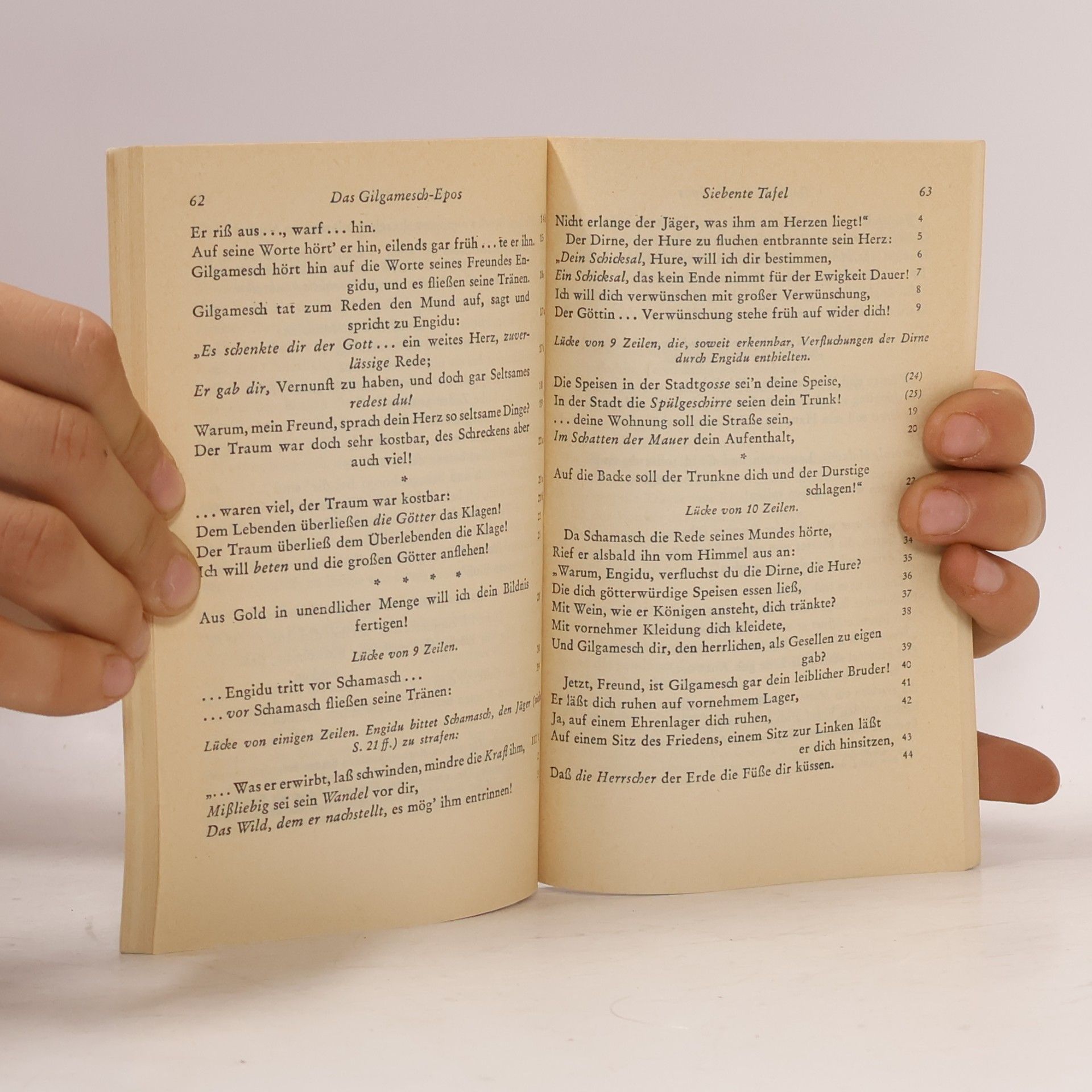 Various authors Das Gilgamesch-Epos