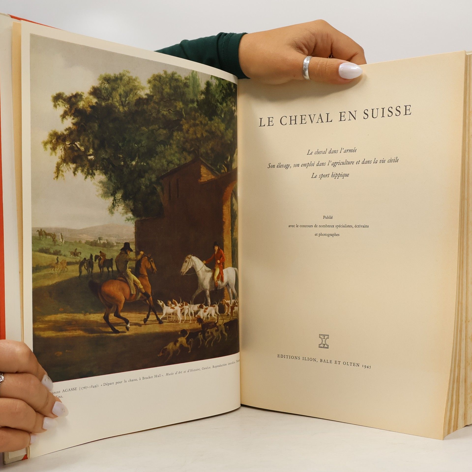 Kolektiv autorů Le cheval en Suisse