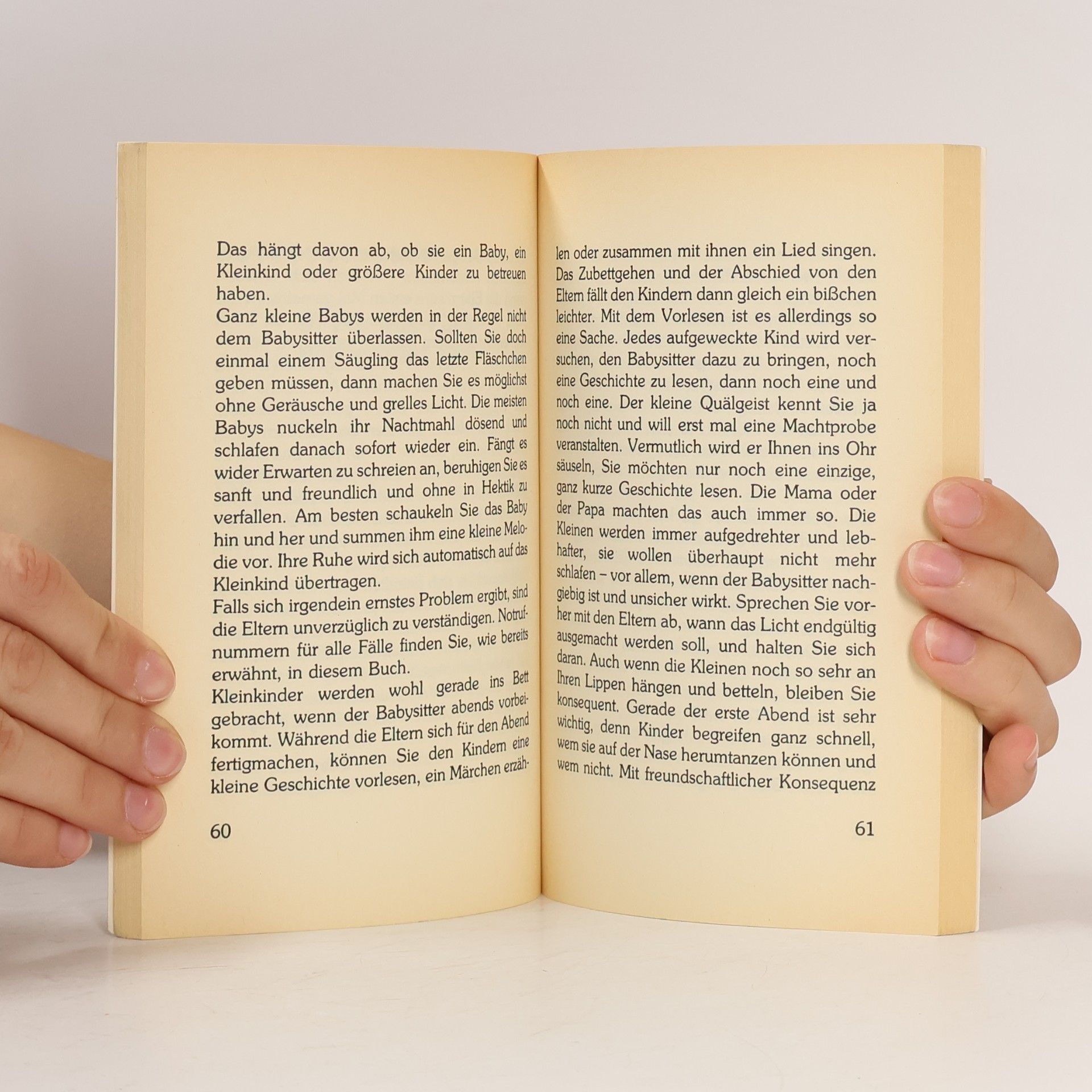 Kathrin Kleinjung Babysitters Handbuch