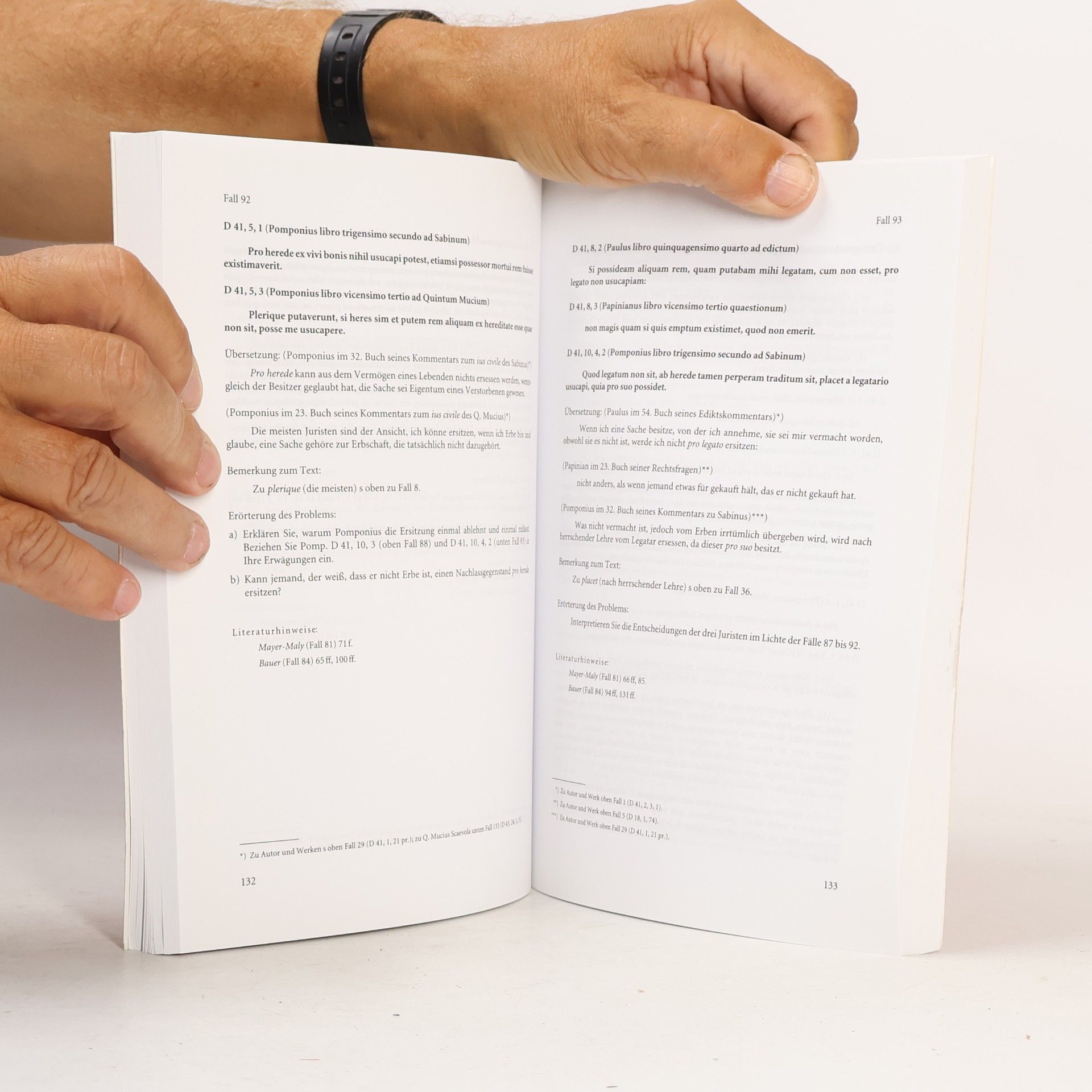 Herbert Hausmaninger Casebook zum römischen Sachenrecht