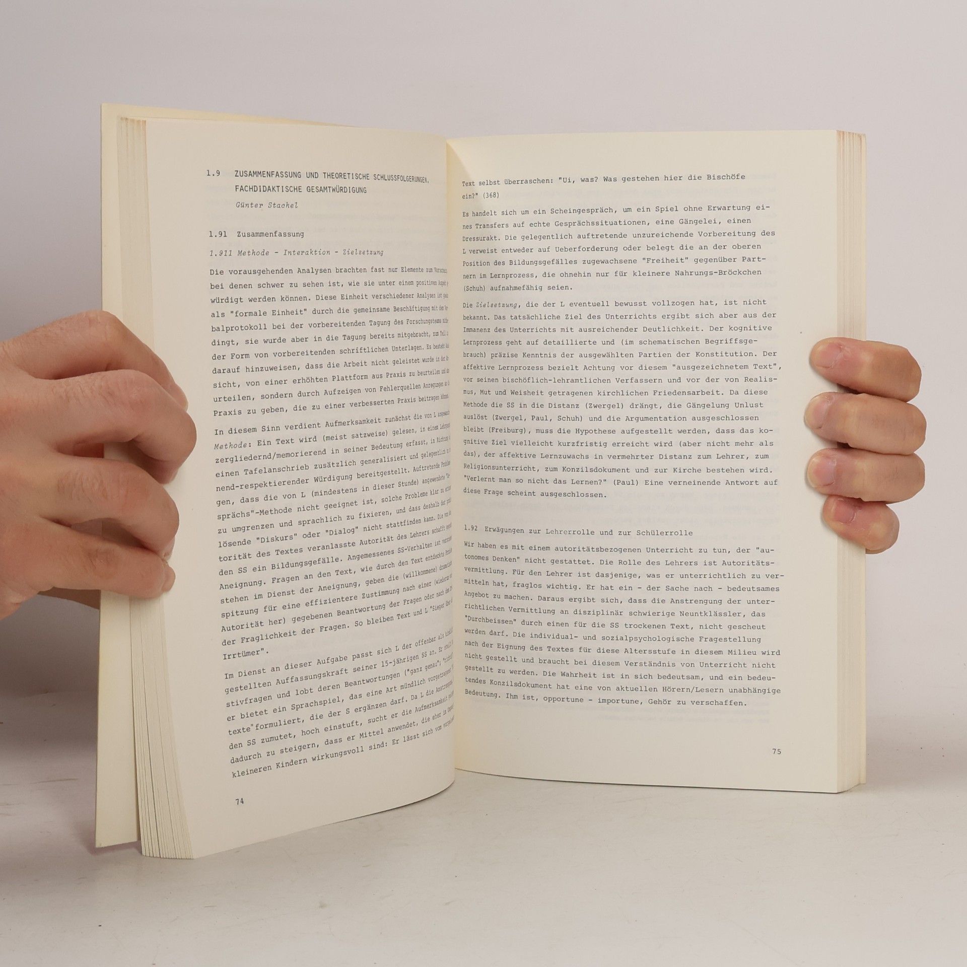 Günter Stachel Studien zur Praktischen Theologie - 15: Sozialethischer Unterricht, dokumentiert und analysiert