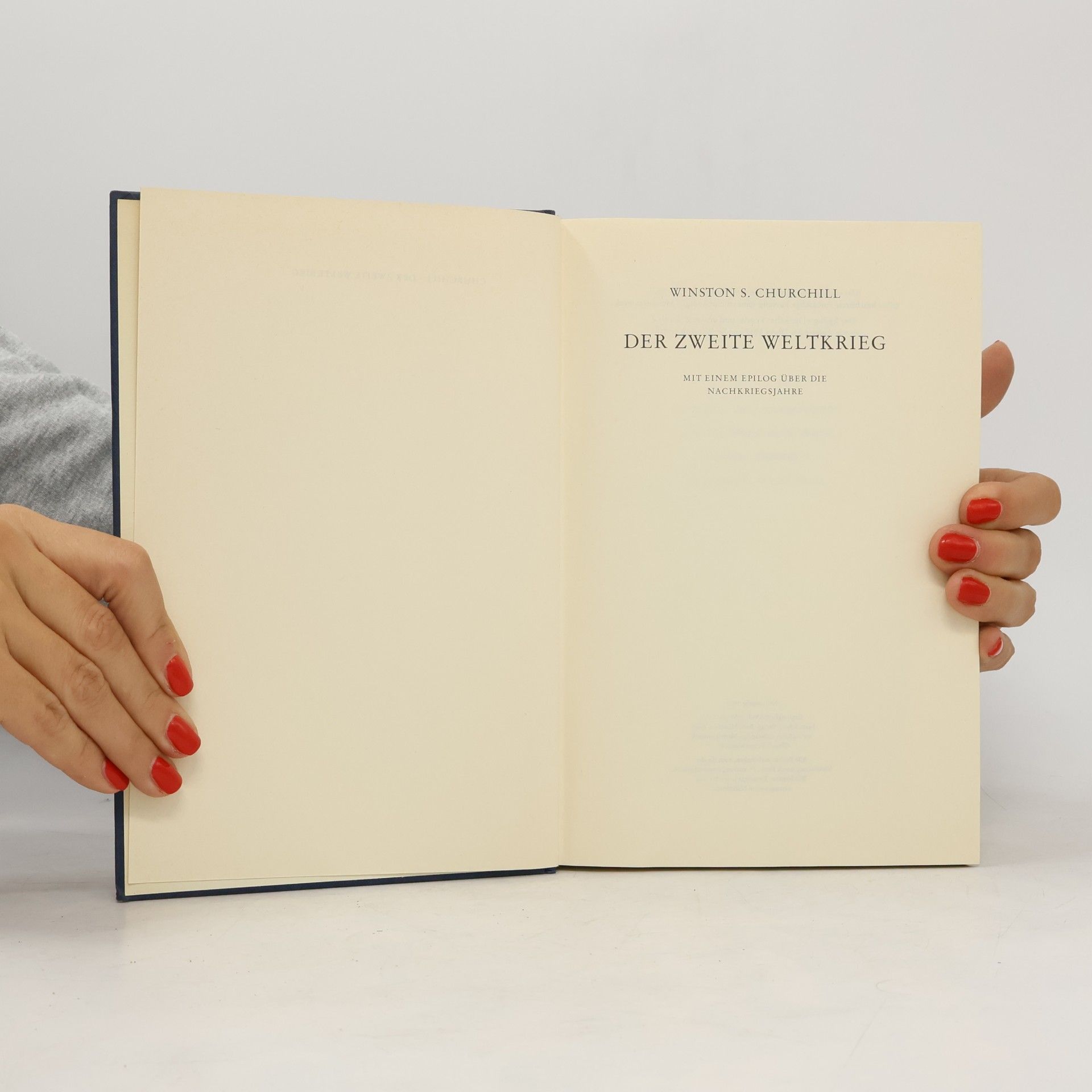 W. Churchill Der Zweite Weltkrieg