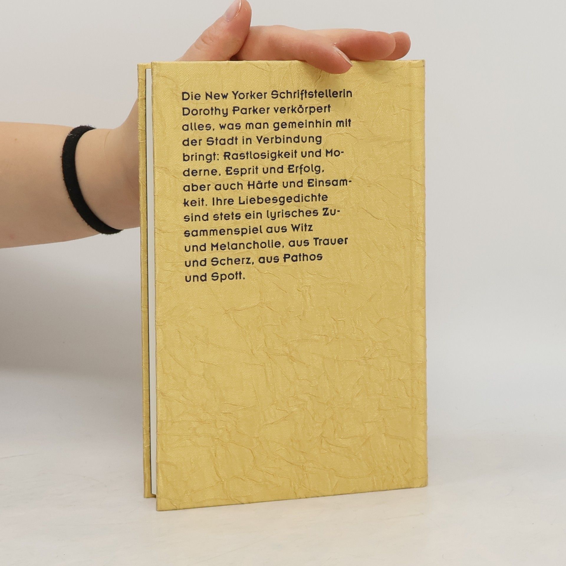 Dorothy Parker Denn mein Herz ist frisch gebrochen