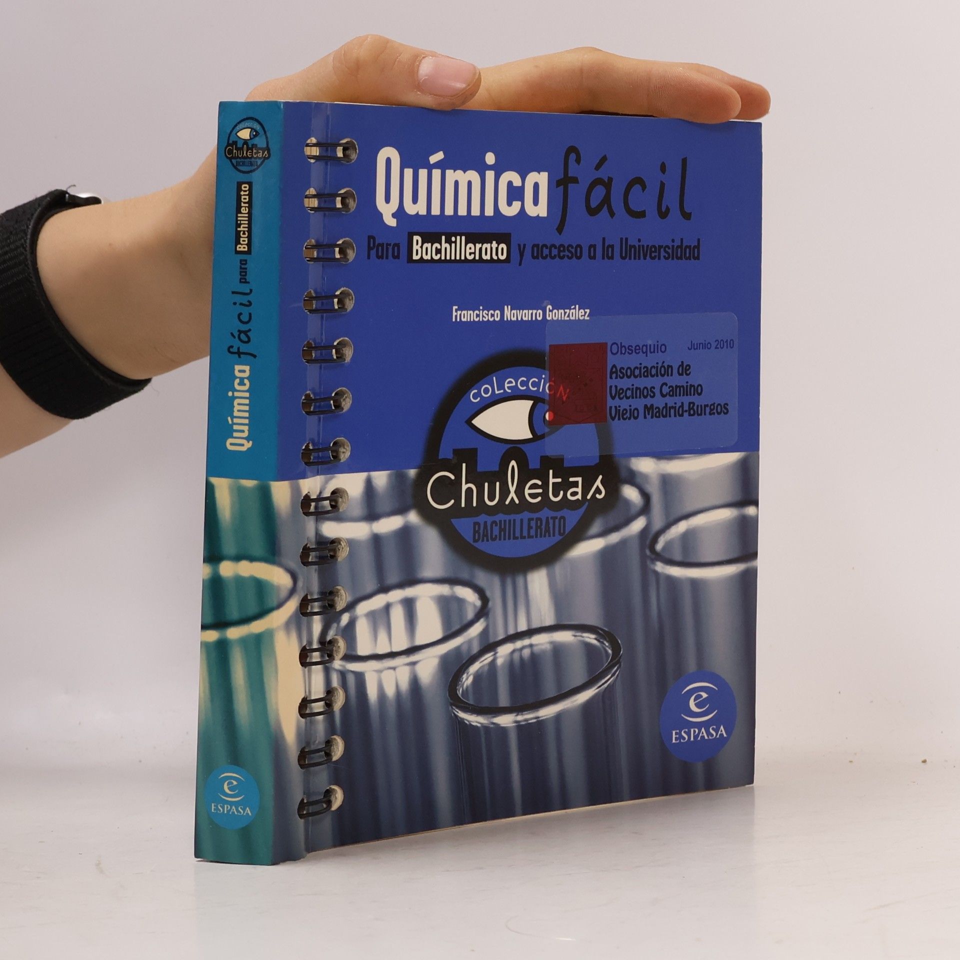 Francisco Navarro González Chuletas: Química fácil para bachillerato