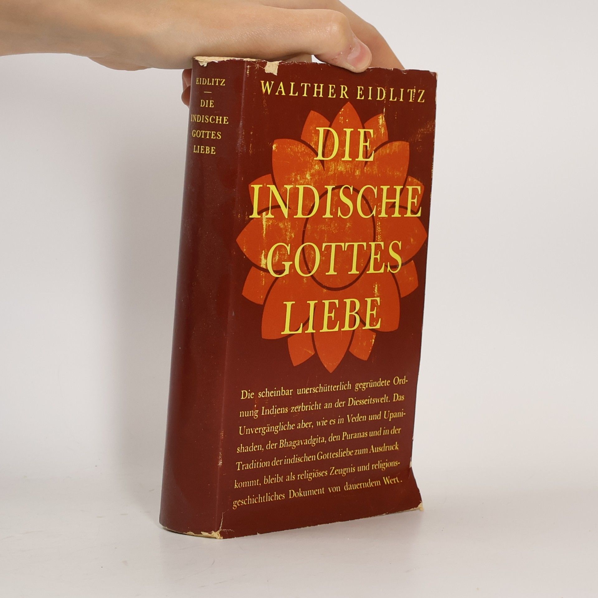Walther Eidlitz Die indische Gottesliebe