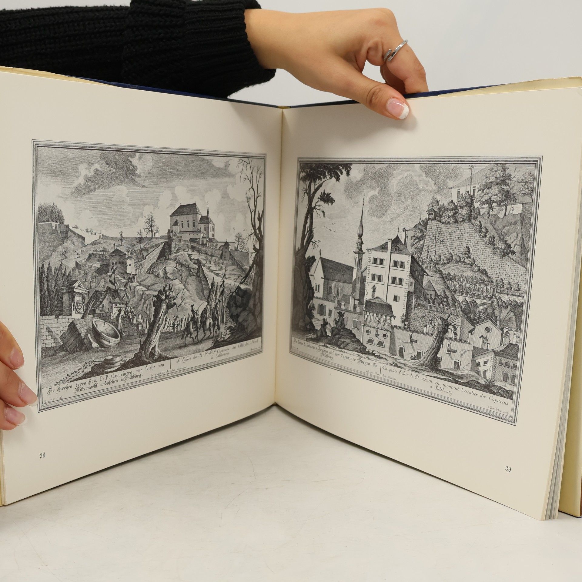 Johann A. Boeck Wahrhafte und anmutige Ansichten des alten Salzburg