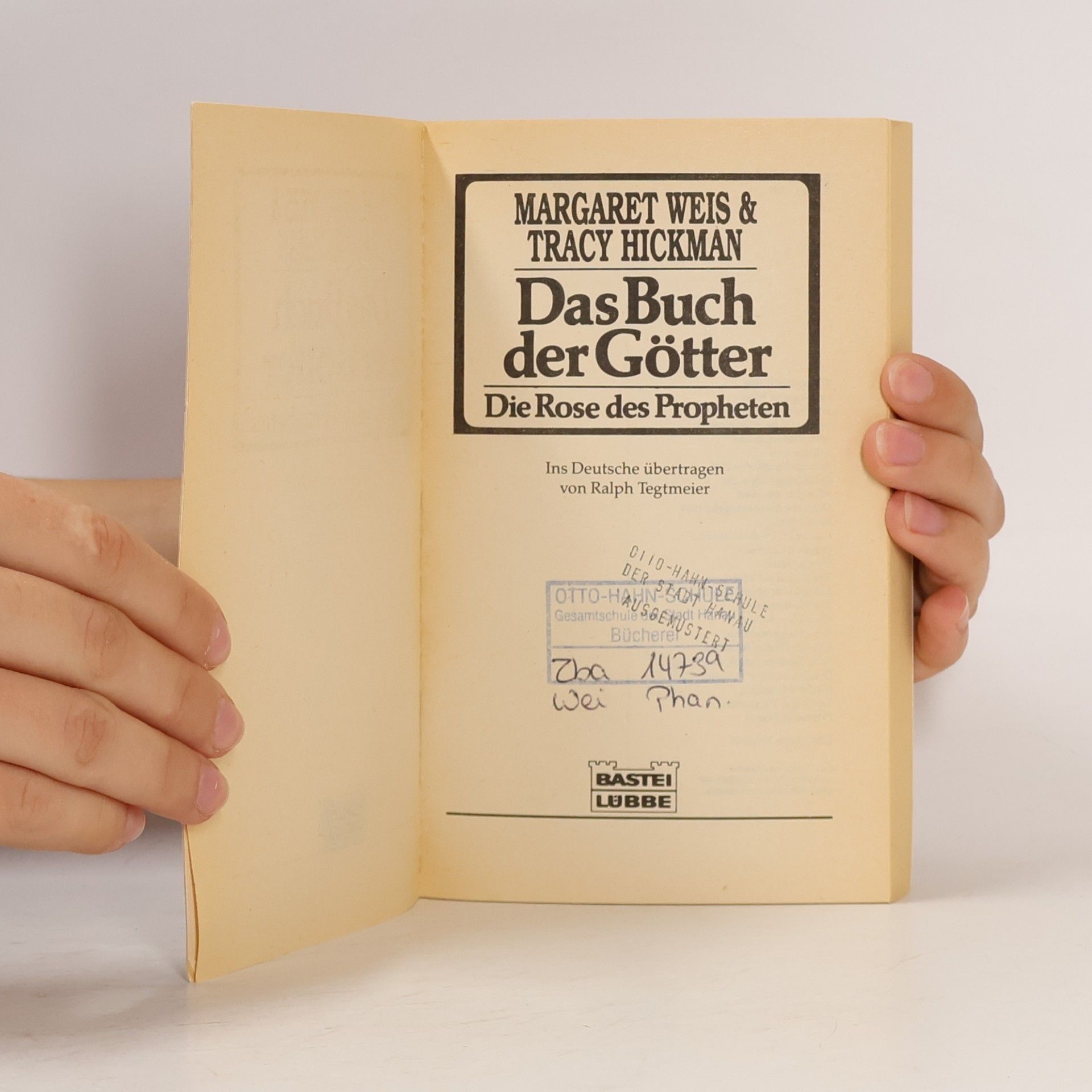 Margaret Weis Das Buch der Götter. Fantasy