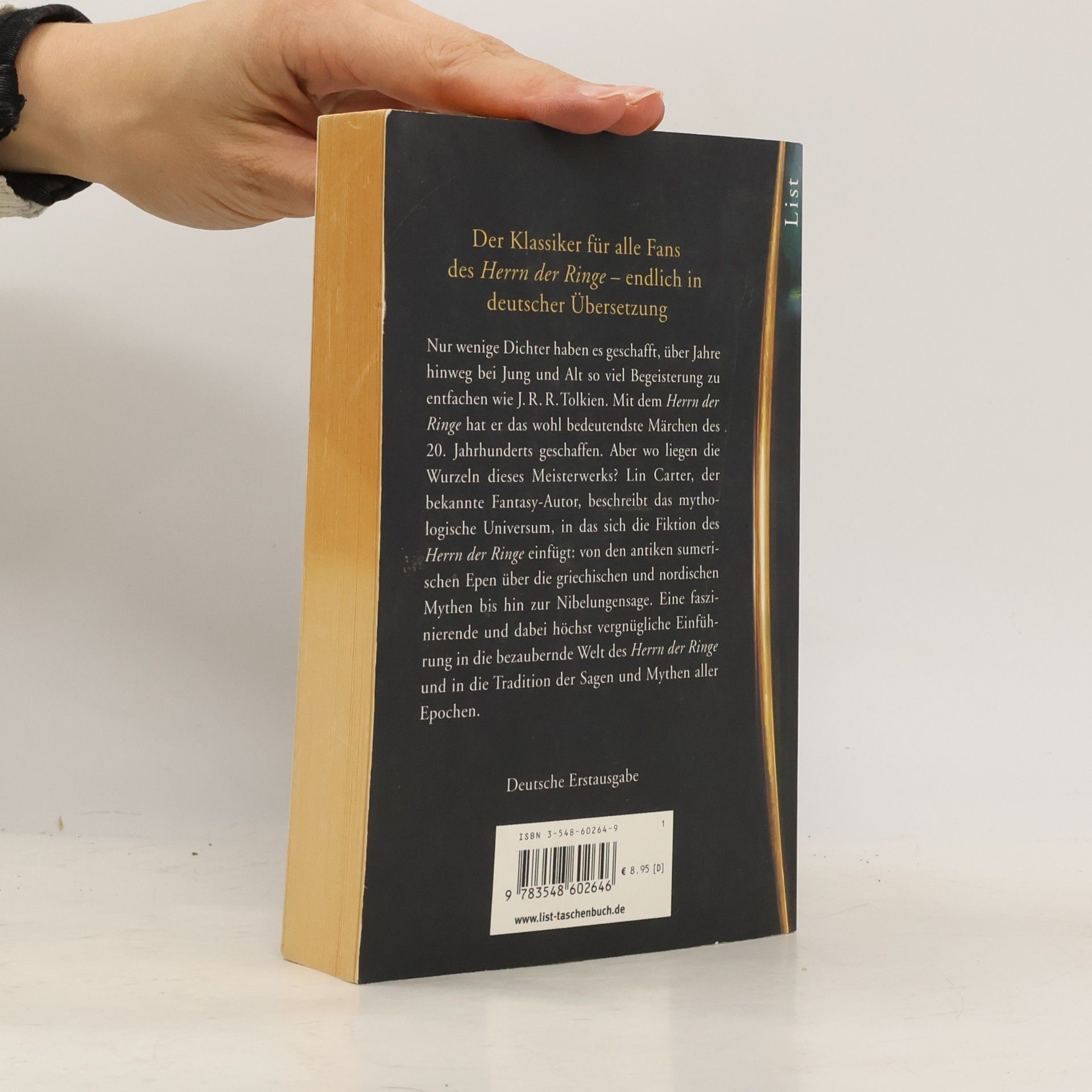 Lin Carter Tolkiens Universum