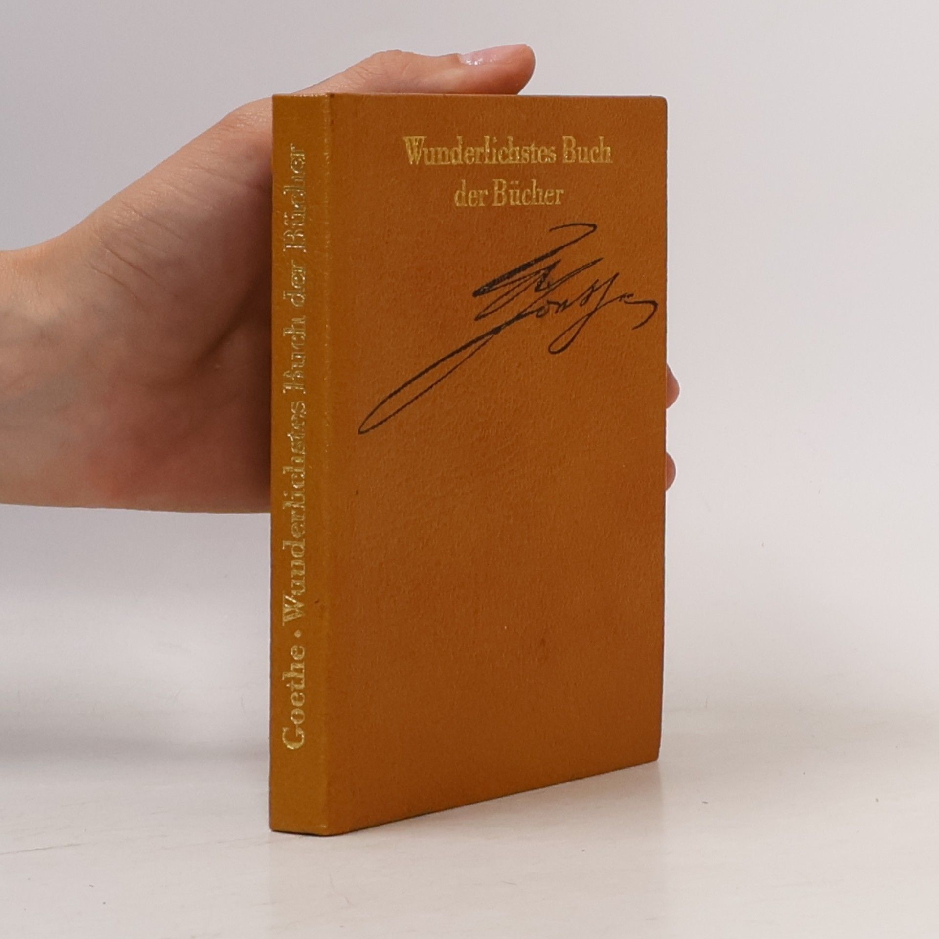 Johann Wolfgang von Goethe Wunderlichstes Buch der Bücher