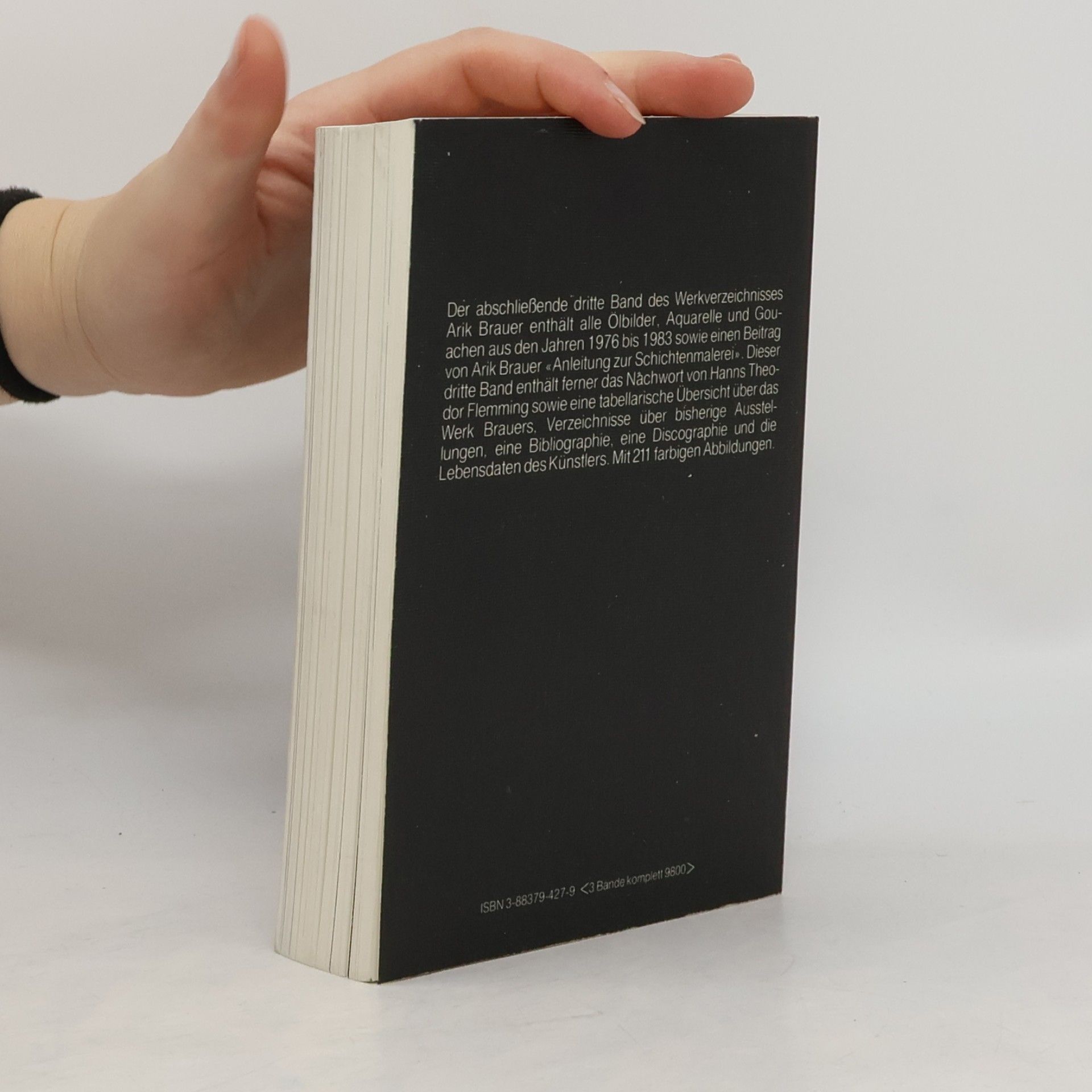 Arik Brauer Werkverzeichnis, Normalausg., in 3 Bdn.. Nachw. v. Hanns Th. Flemming