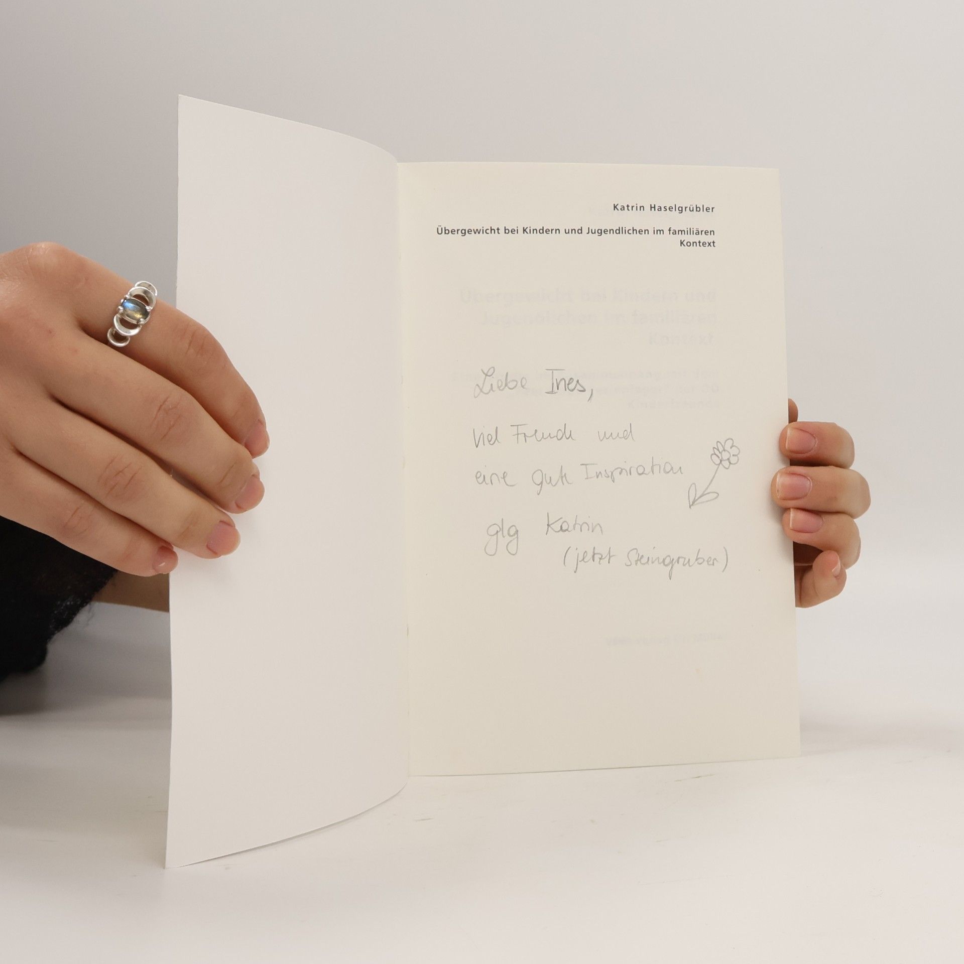 Katrin Haselgrübler Übergewicht bei Kindern und Jugendlichen im familiären Kontext: Eine Studie im Zusammenhang mit dem „Feel Good Ferienlager“ der OÖ Kinderfreunde