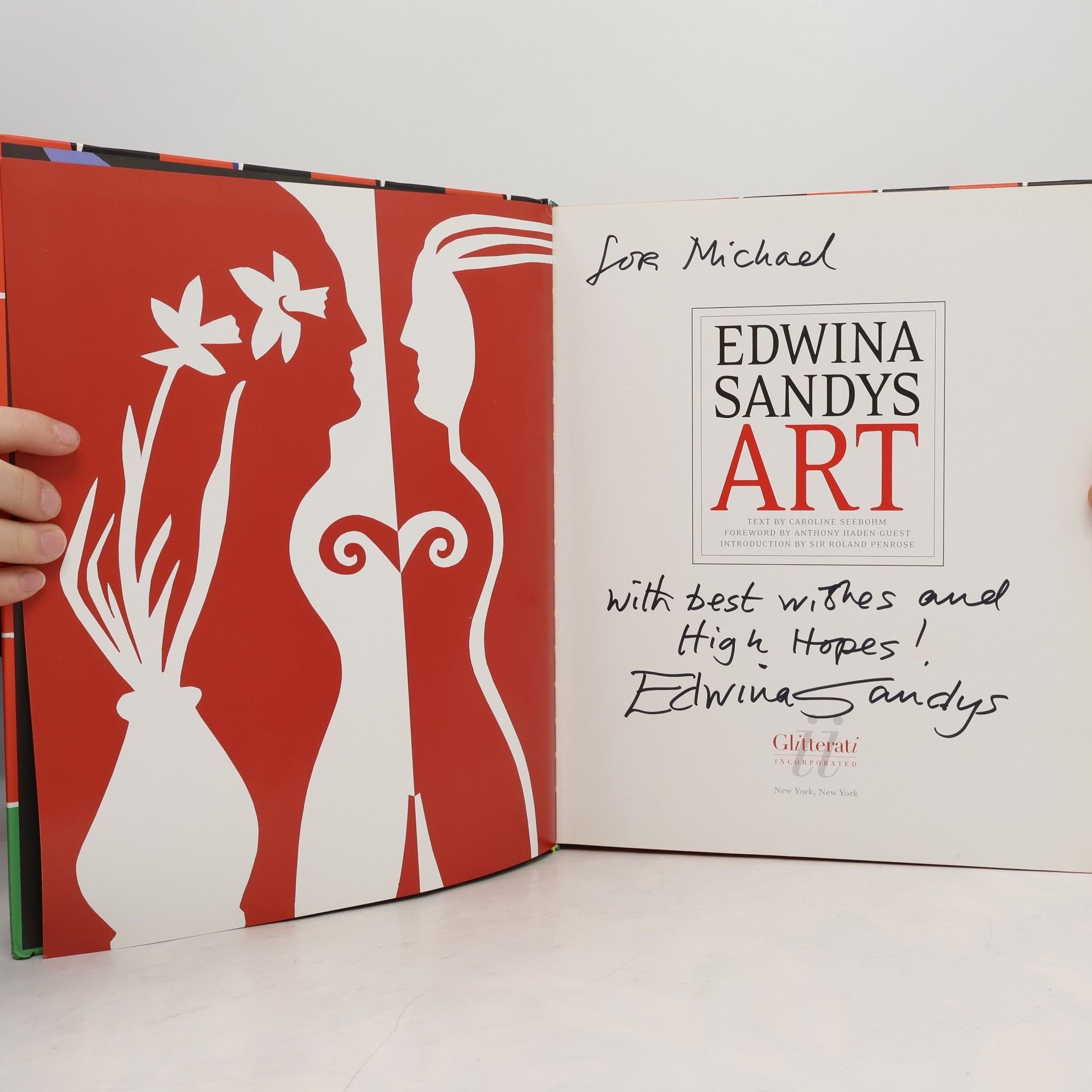Anthony Haden-Guess Edwina Sandys Art