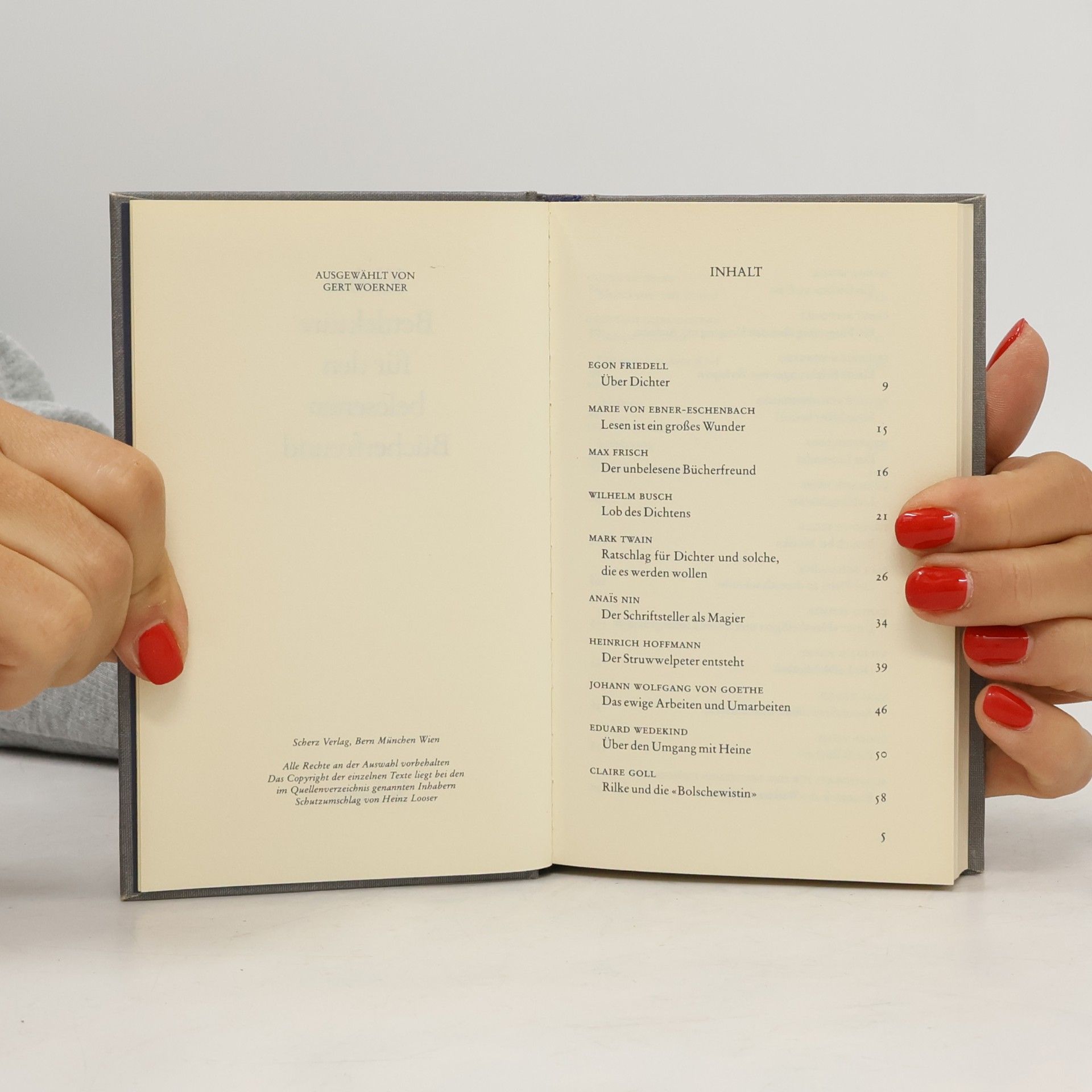 Autorenkollektiv Kleine Bettlektüre für den Belesenen Bücherfreund