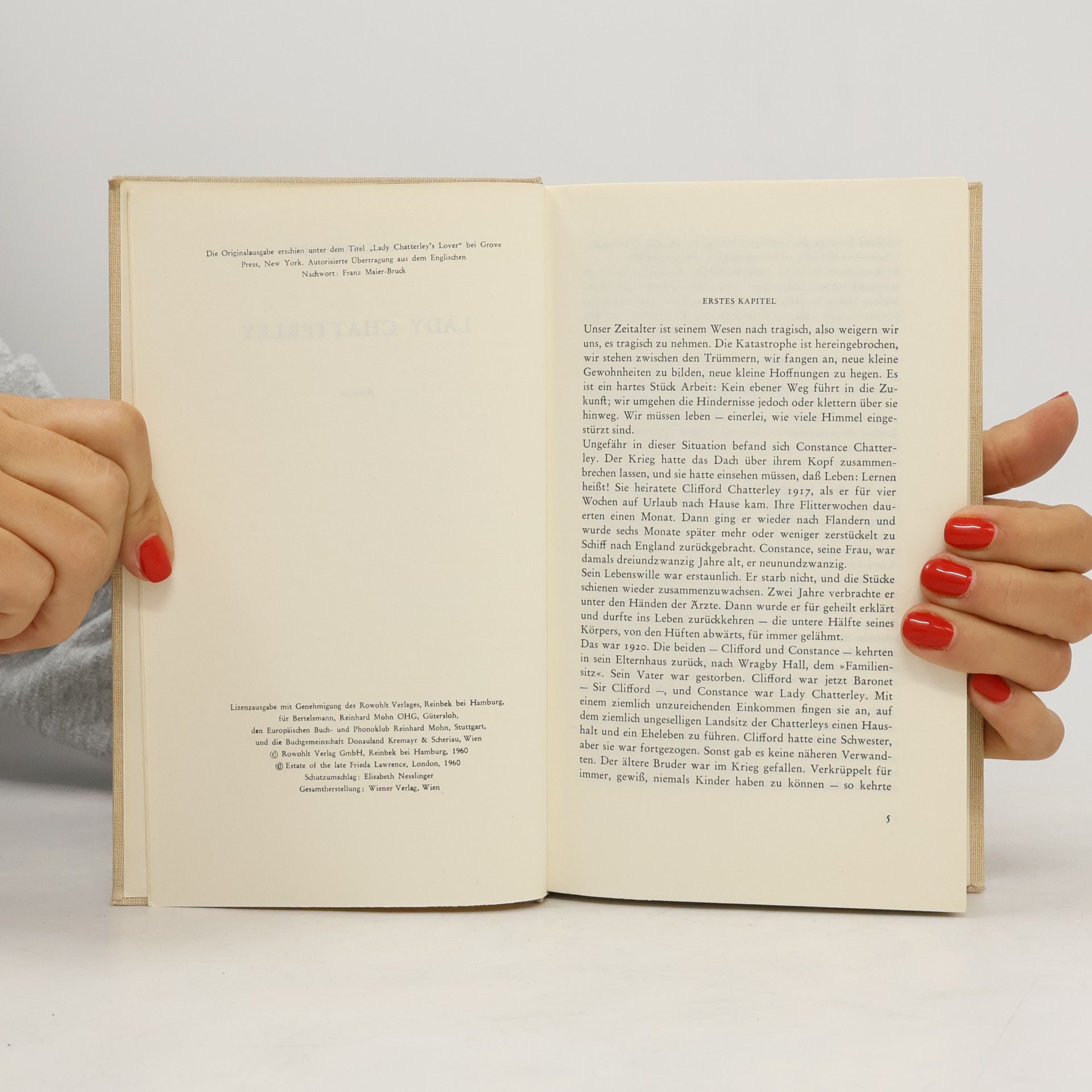 D. H. Lawrence Lady Chatterley