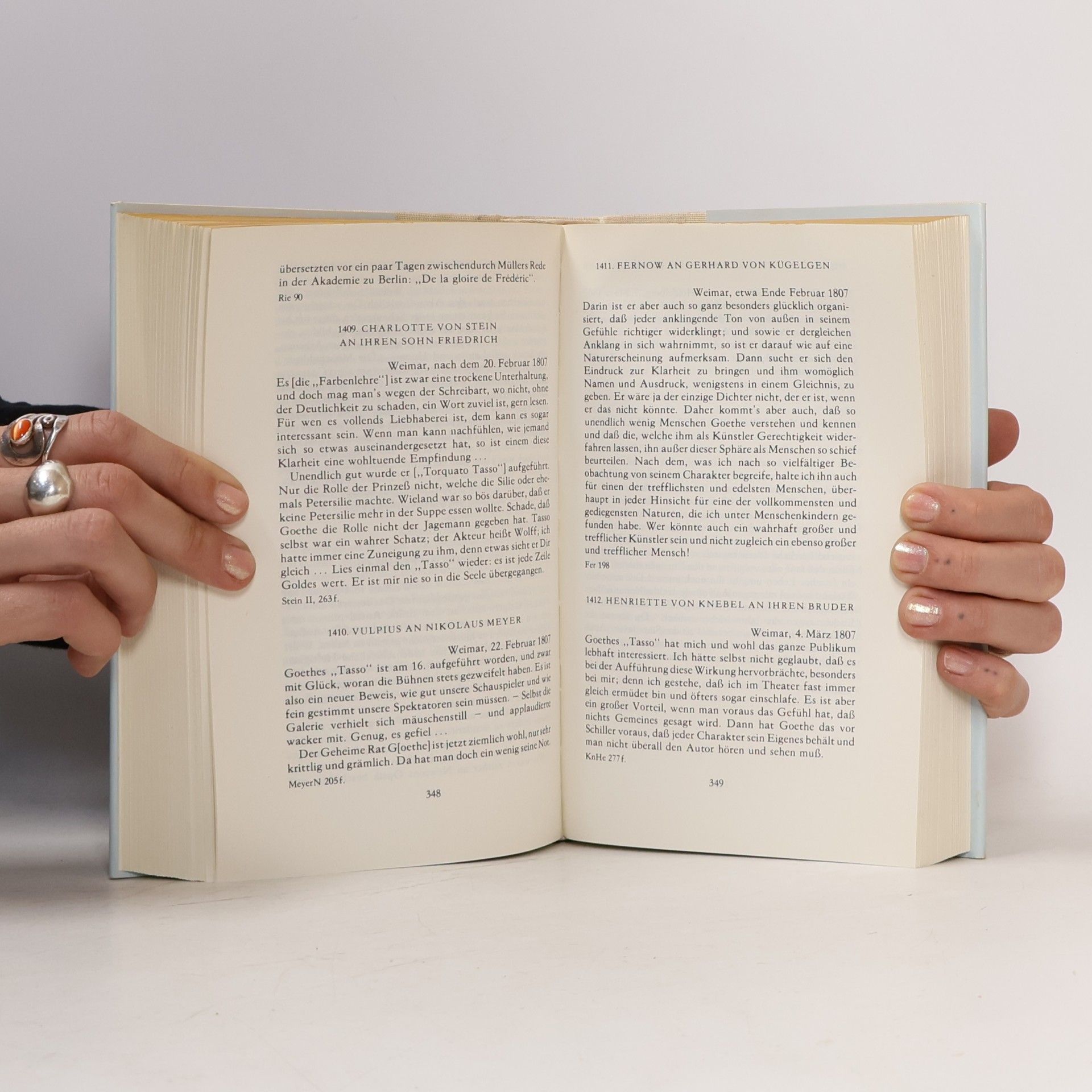 Autorenkollektiv Goethe in vertraulichen Briefen seiner Zeitgenossen II
