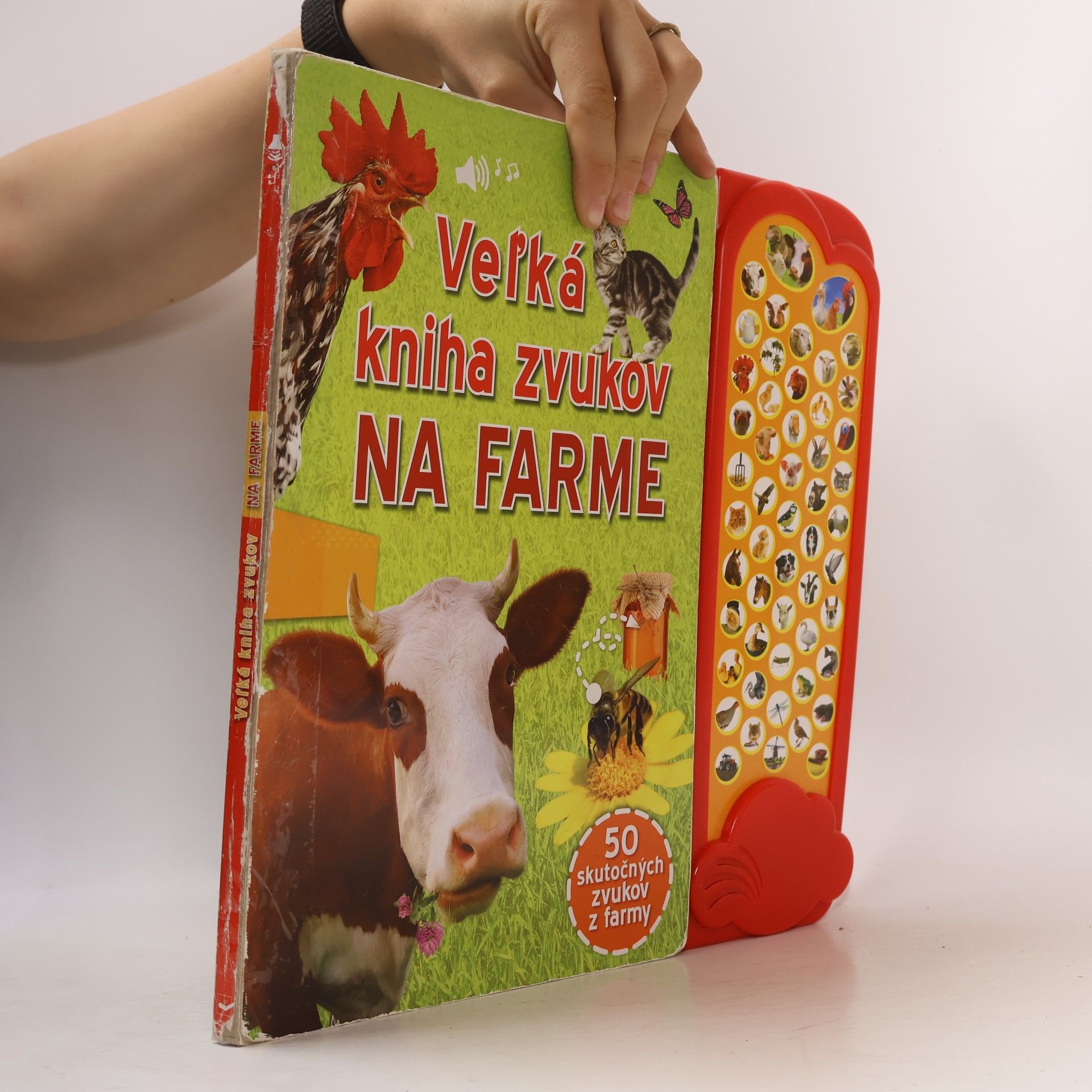 Autorenkollektiv Veľka kniha zvukov na farme