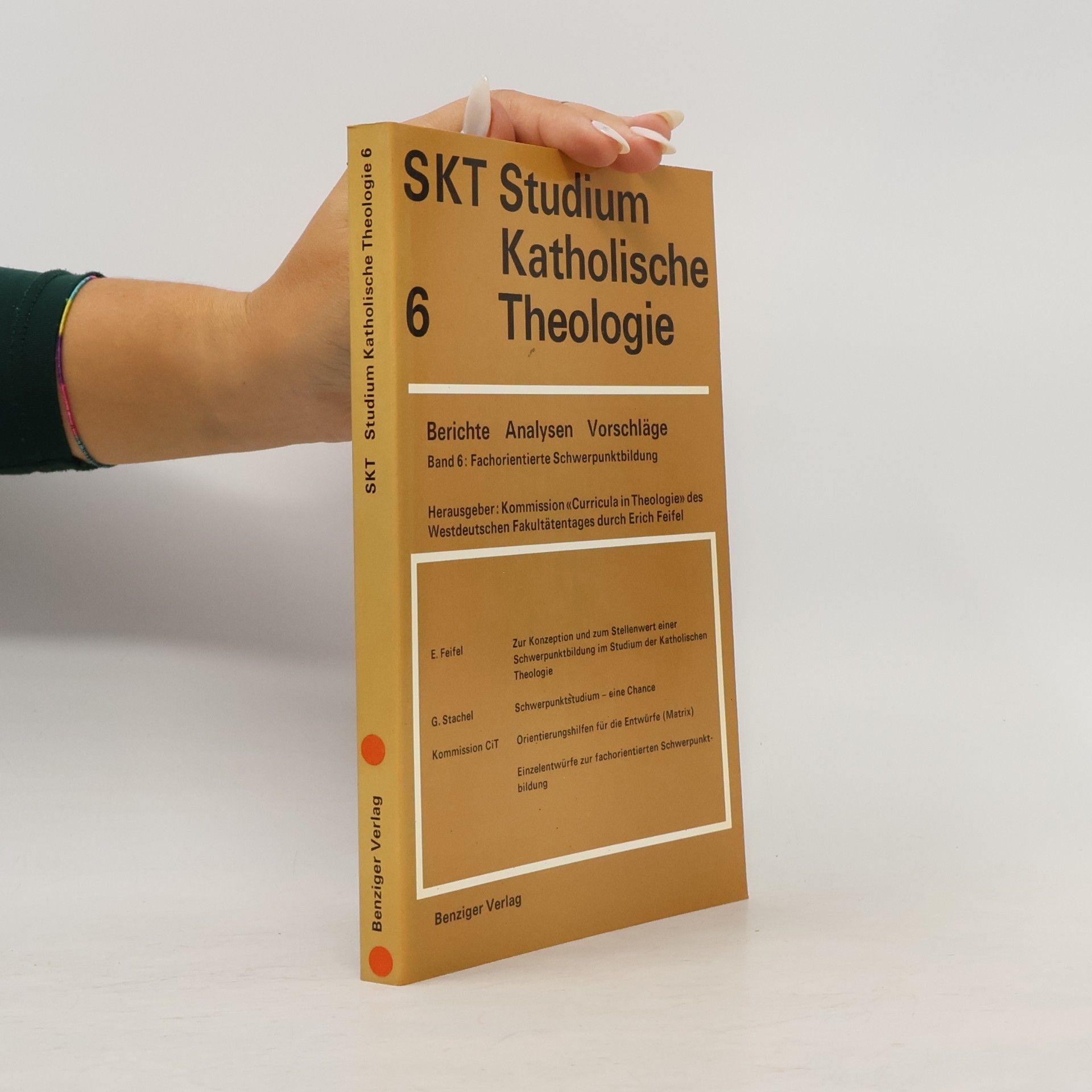 SKT Studium Katholische Theologie - 6: Fachorientierte Schwerpunktbildung