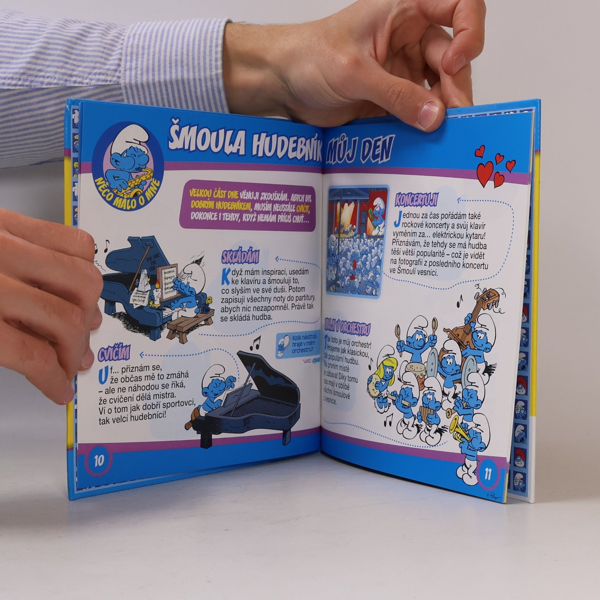 Peyo Šmoulové 12. Šmoula hudebník