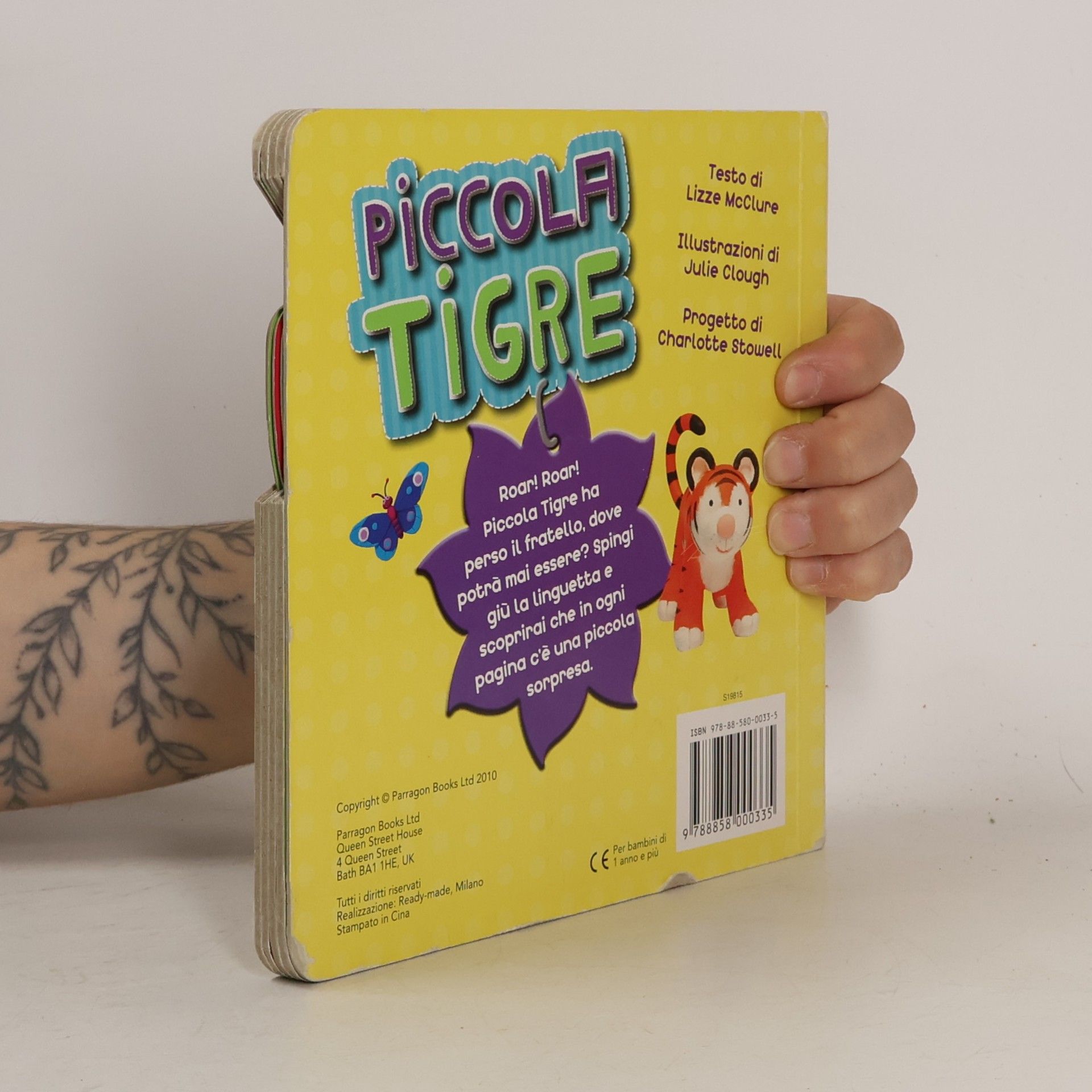 Julie Clough Il tigrotto. Libro pop-up