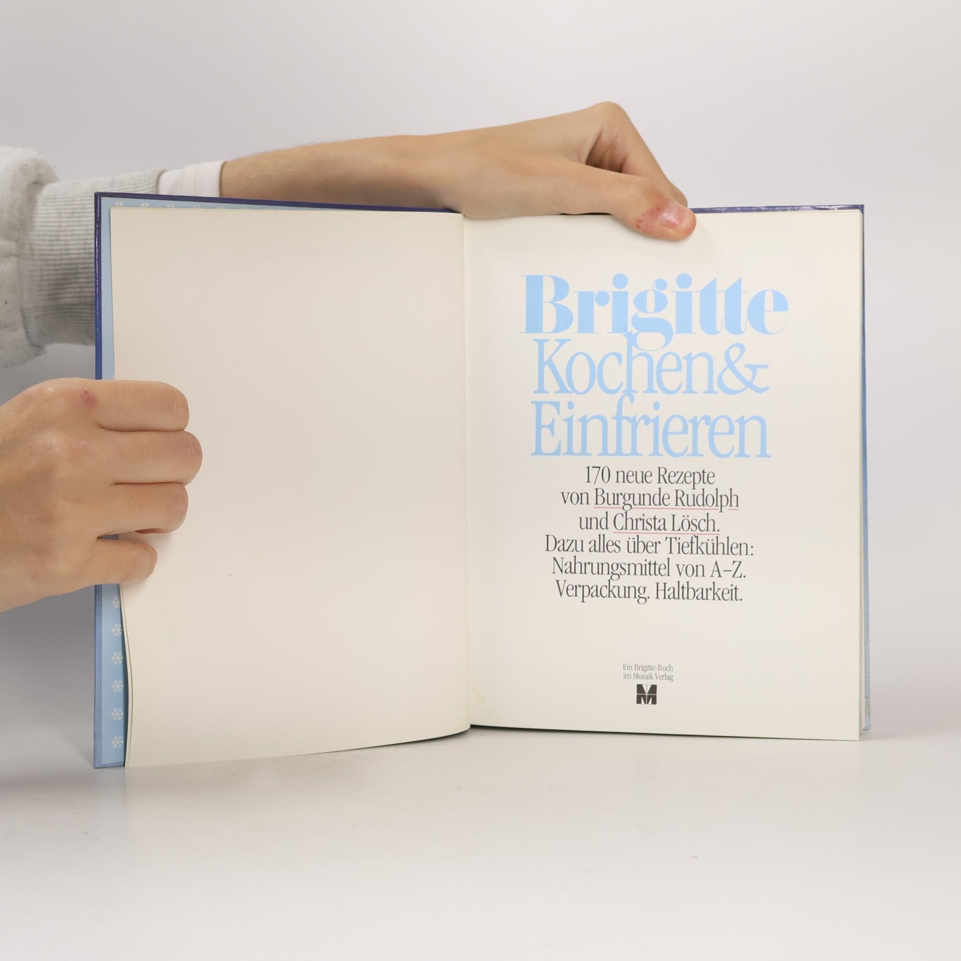 Burgunde Rudolph Brigitte. Kochen & Einfrieren
