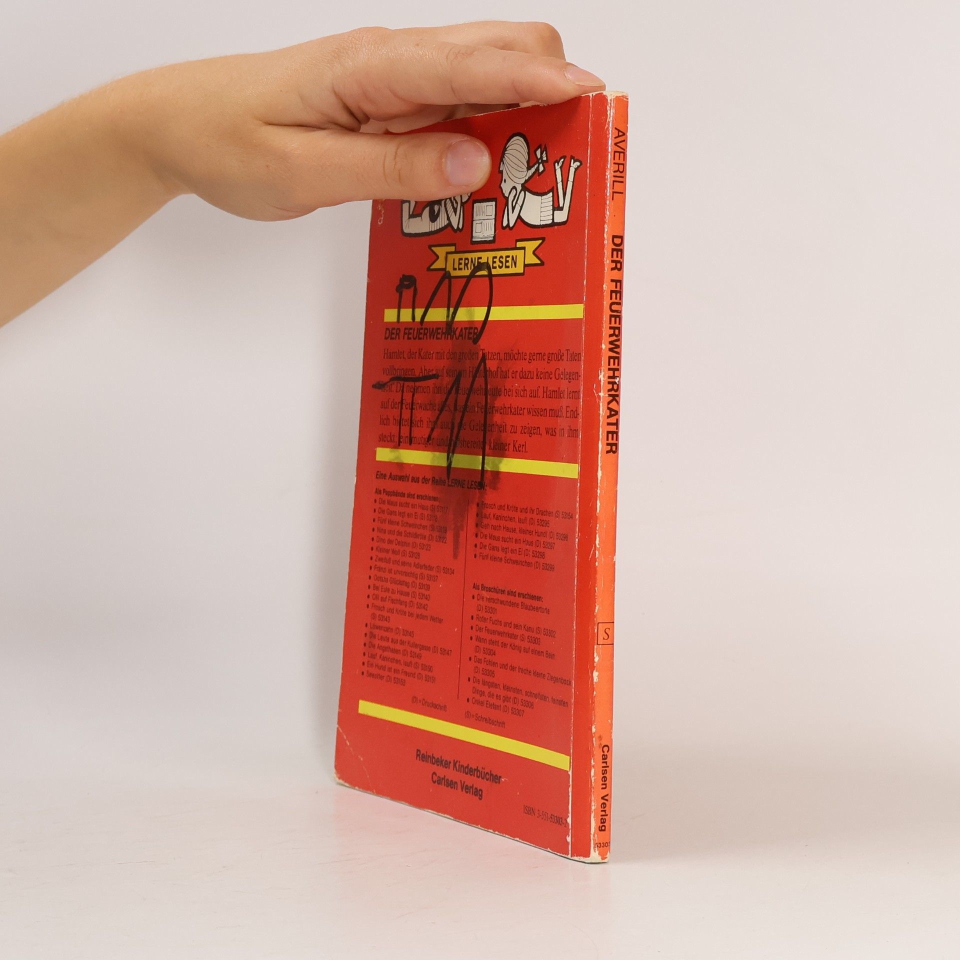 Esther Averill Der Feuerwehrkater. Druckschrift