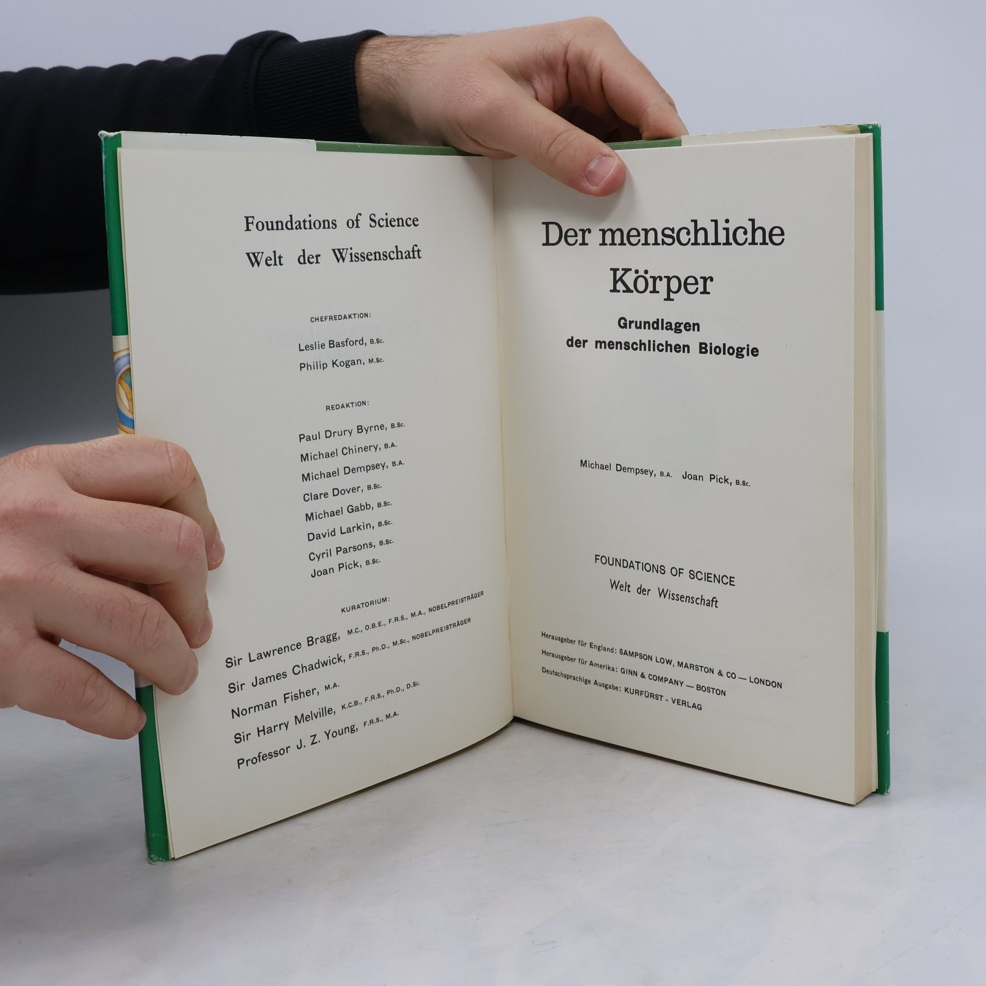 Michael Dempsey Der menschliche Körper. Grundlagen der menschlichen Biologie
