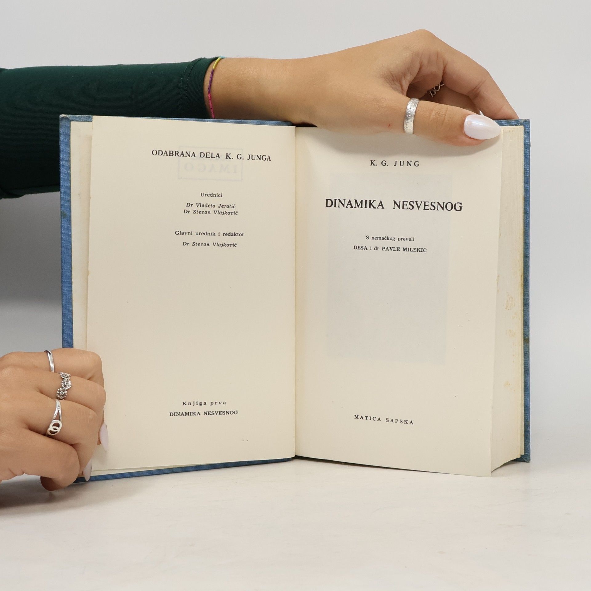 K. G. Jung Dinamika nesvesnog