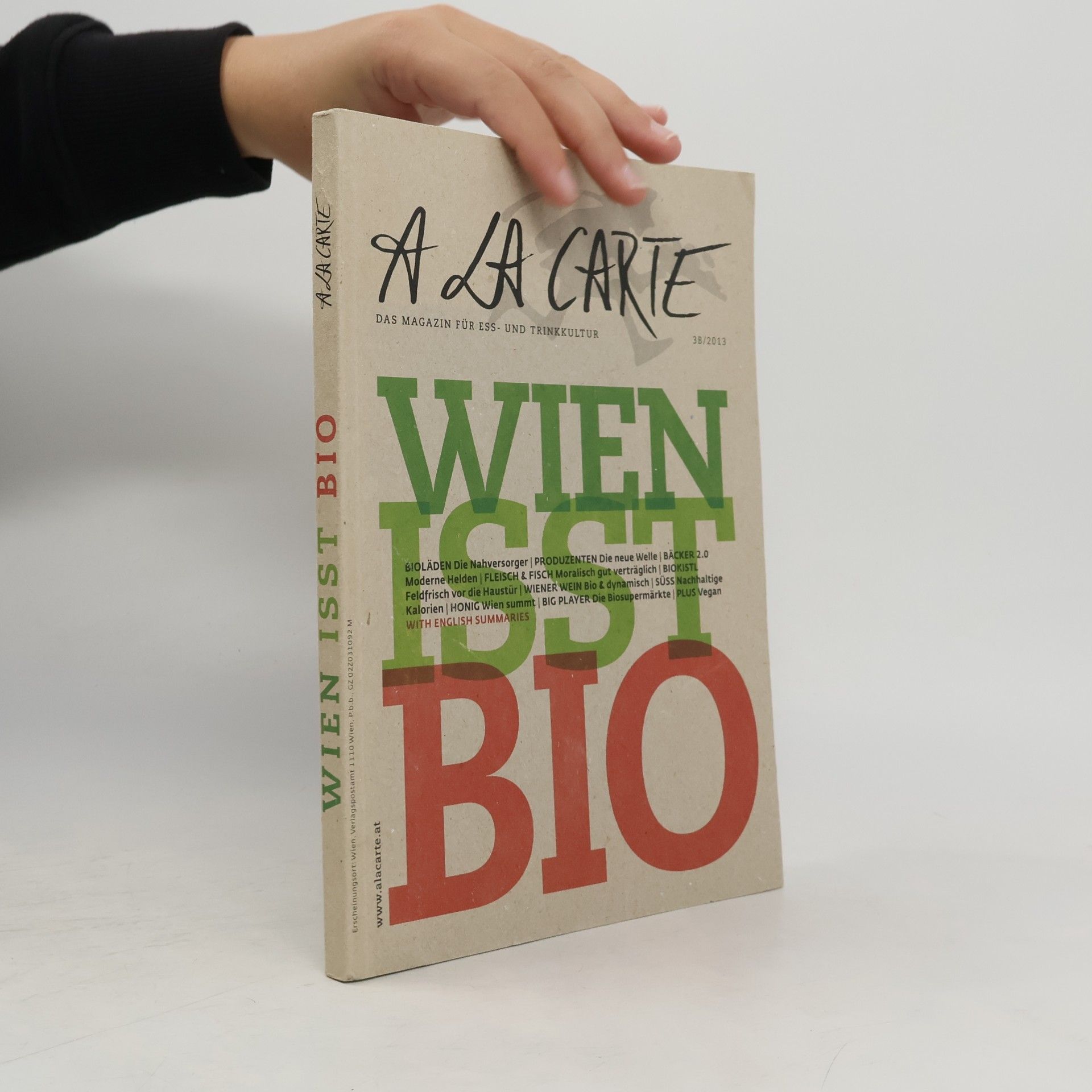 Autorenkollektiv A La Carte. Wien isst Bio