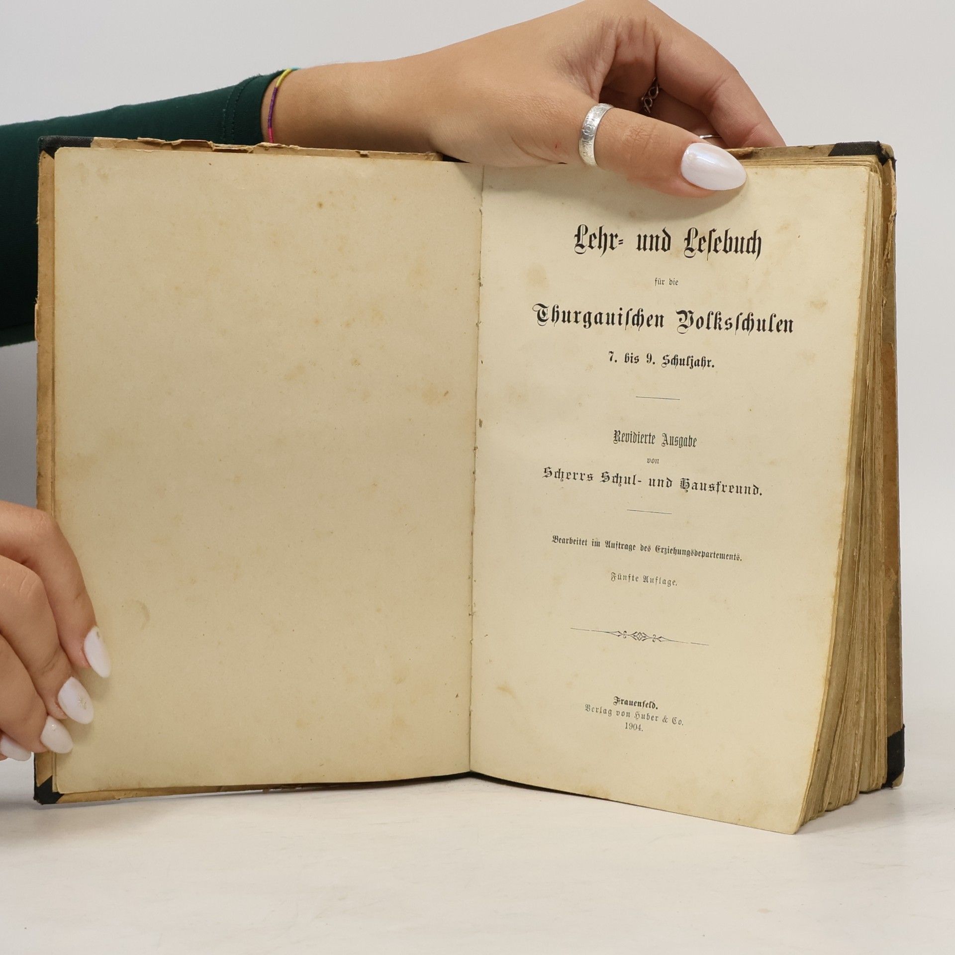 kolektiv Lehr- und Lesebuch für die Thurgauischen Volksschulen