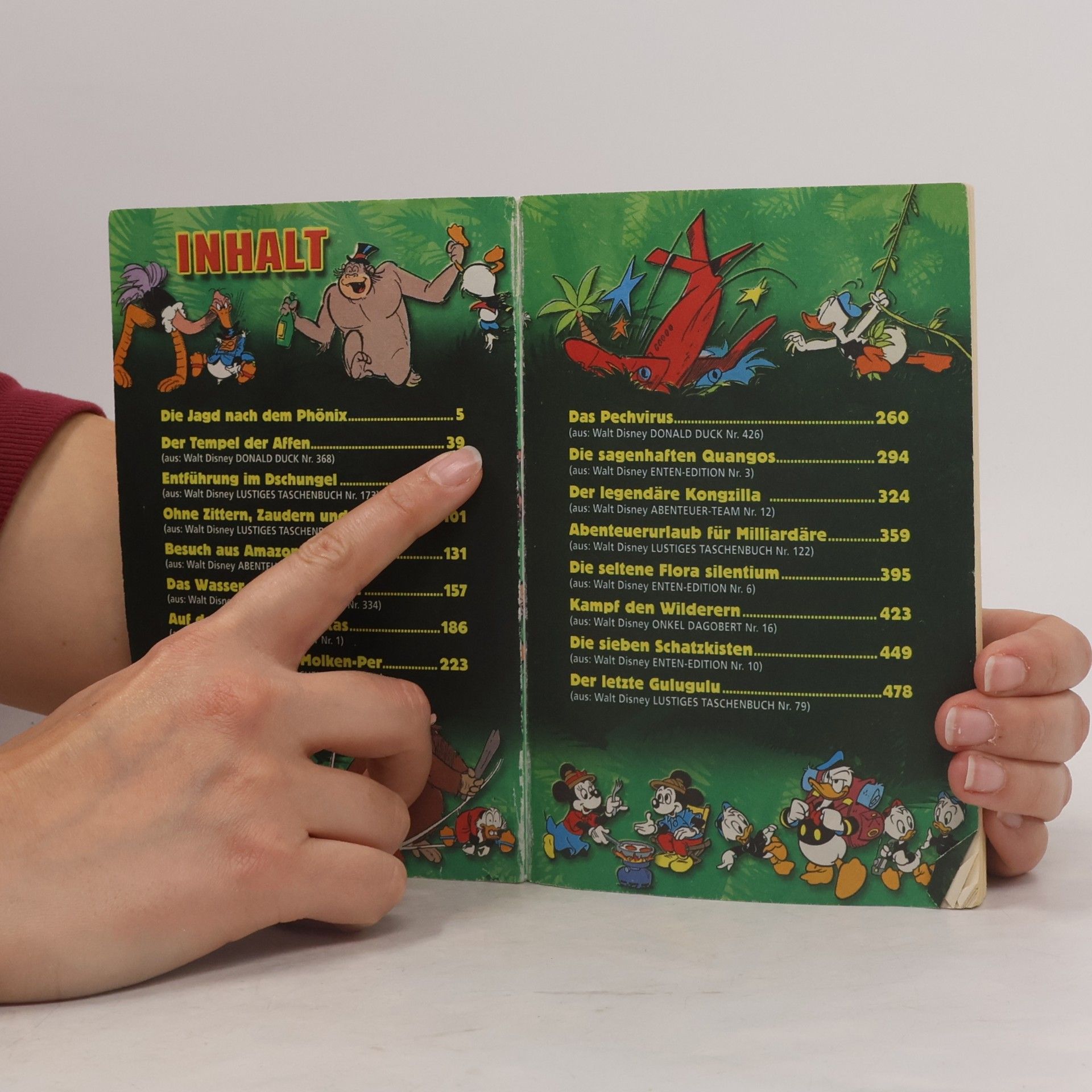 Walt Disney Lustiges Taschenbuch Spezial 44. Abenteuer im Dschungel