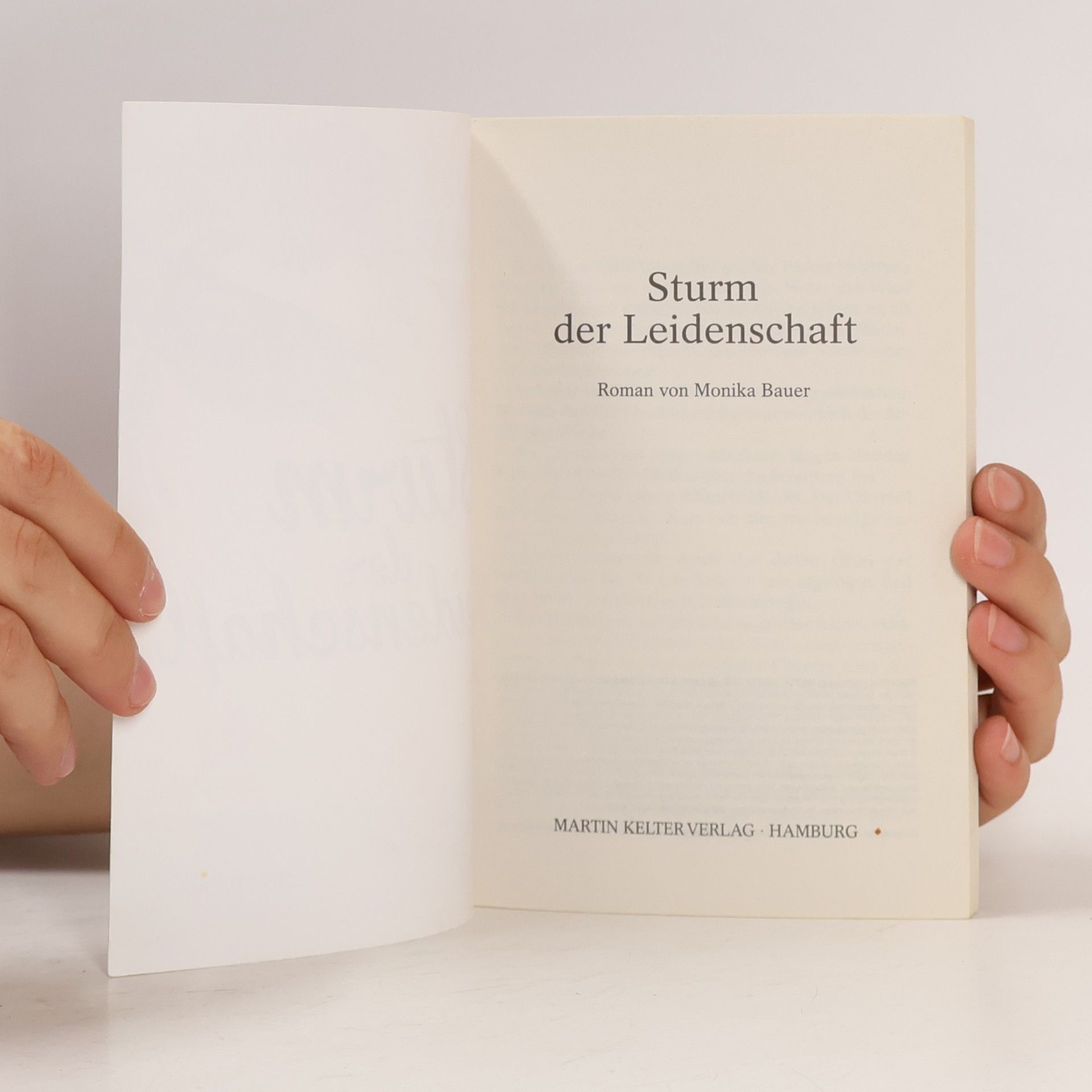 Monika Bauer Sturm der Leidenschaft