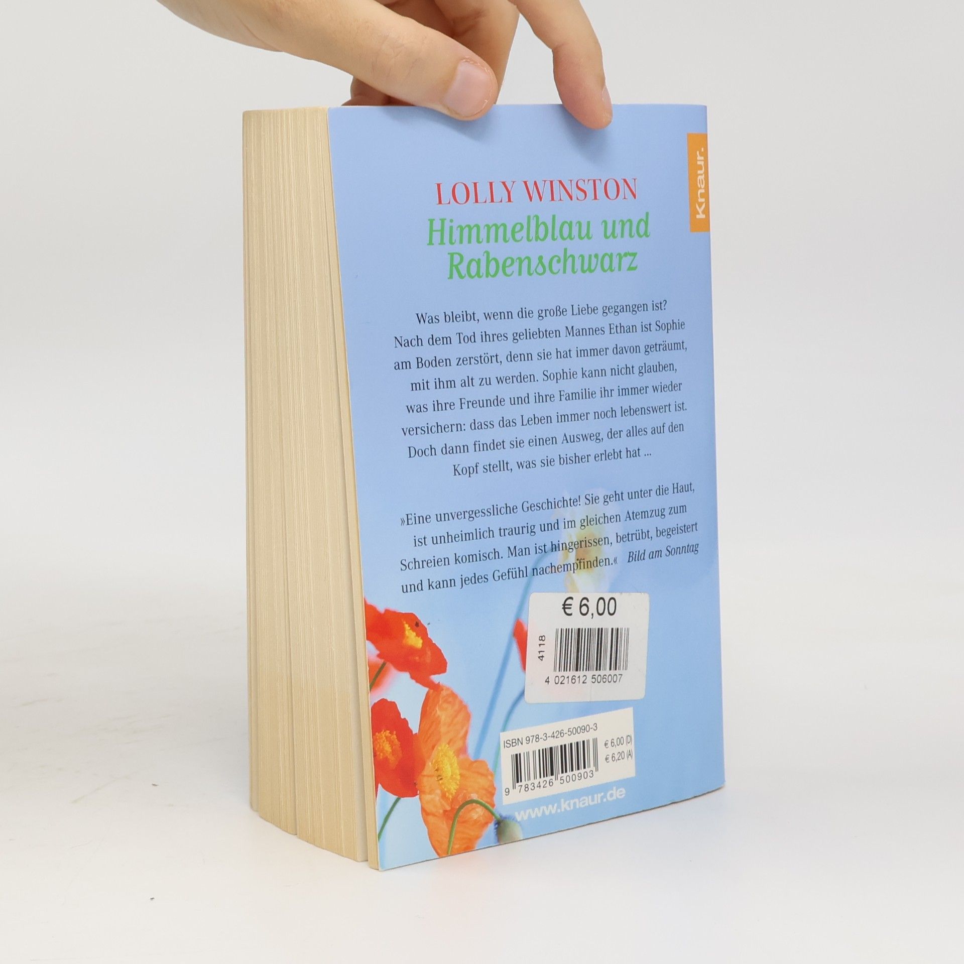 Lolly Winston Himmelblau und rabenschwarz