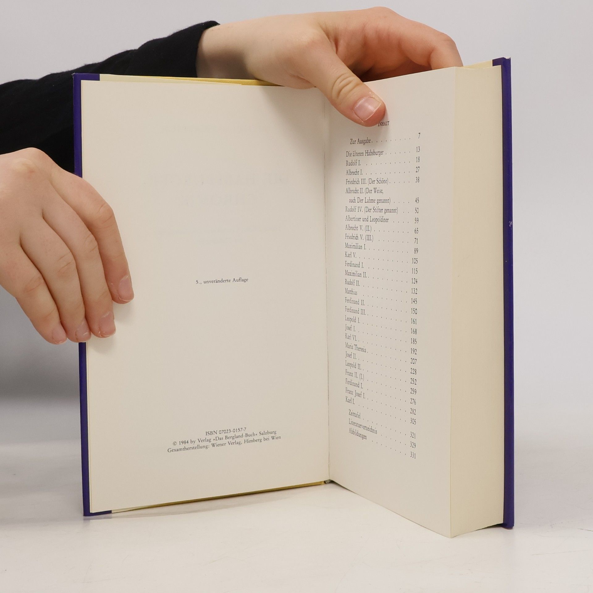 Wilhelm Knappich Die Habsburger Chronik