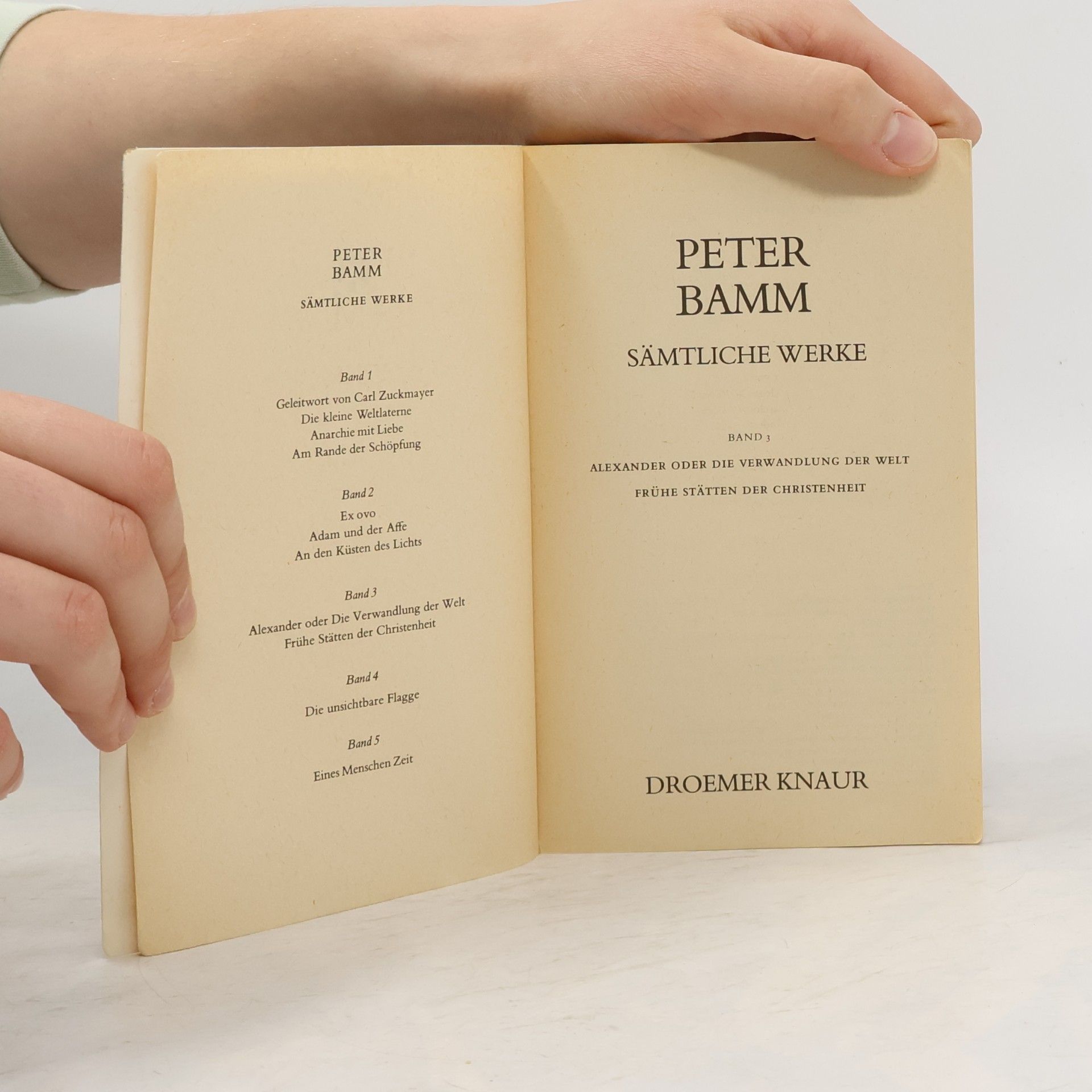 Peter Bamm Sämtliche Werke. Band 3