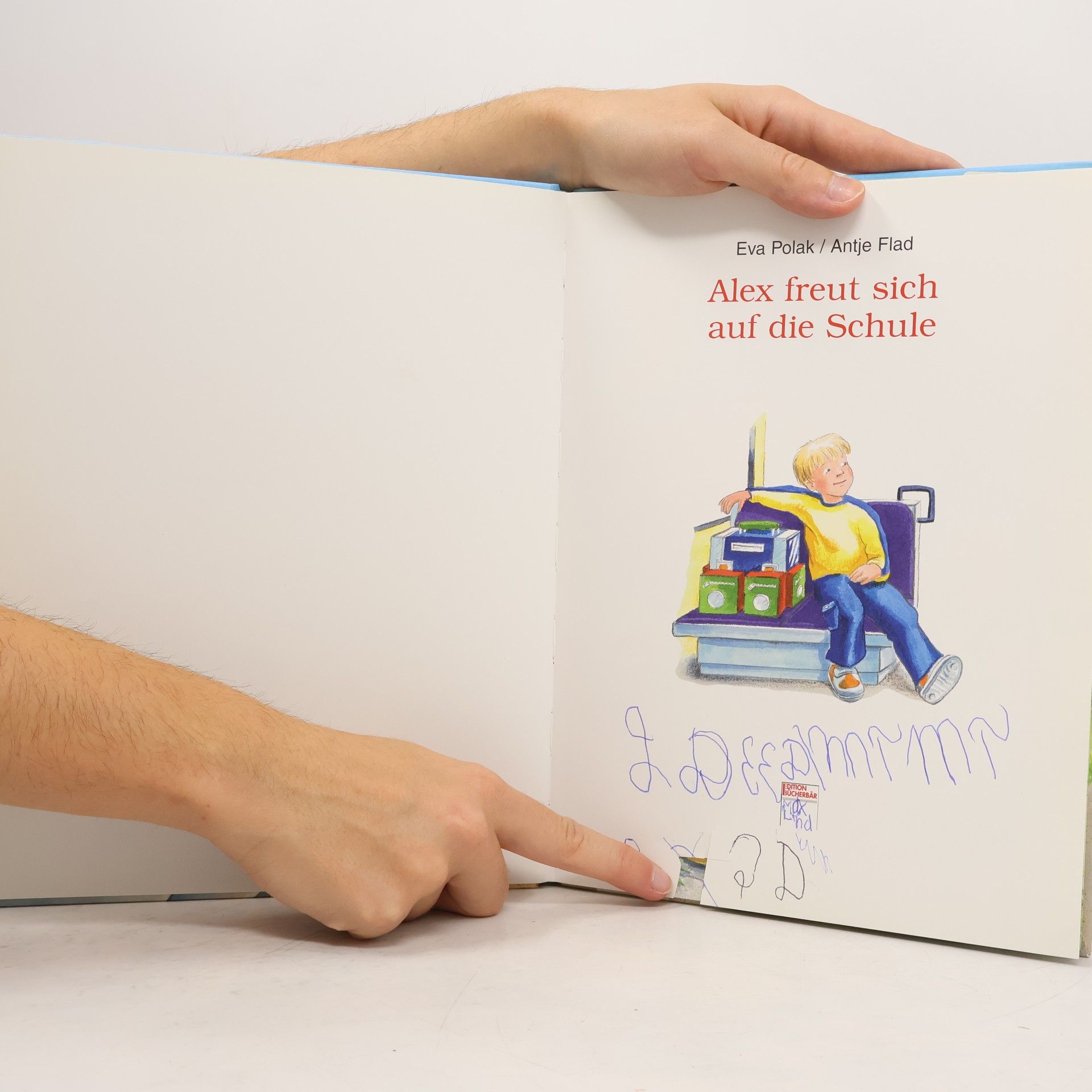 Eva Polak Alex freut sich auf die Schule