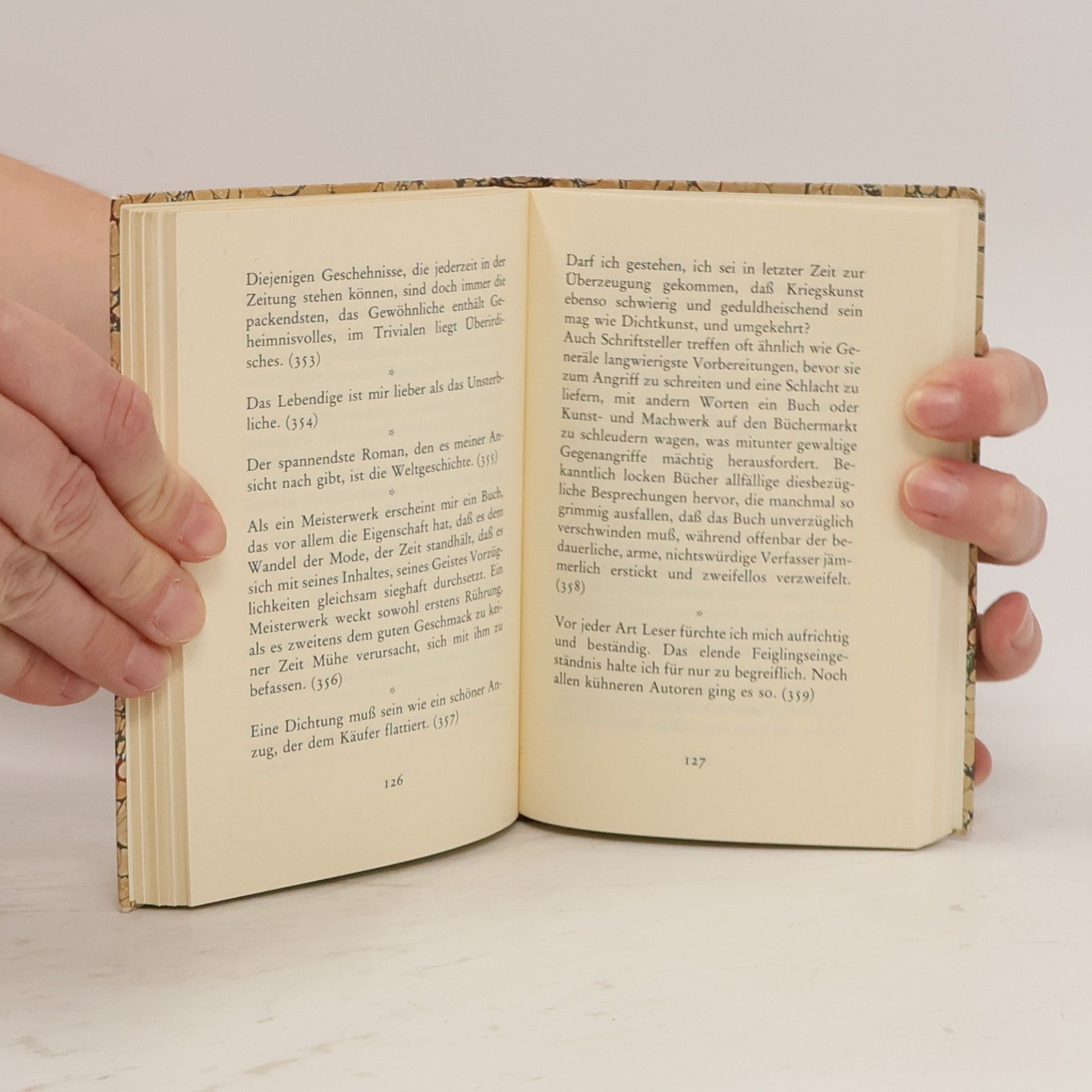 Robert Walser Lektüre für Minuten