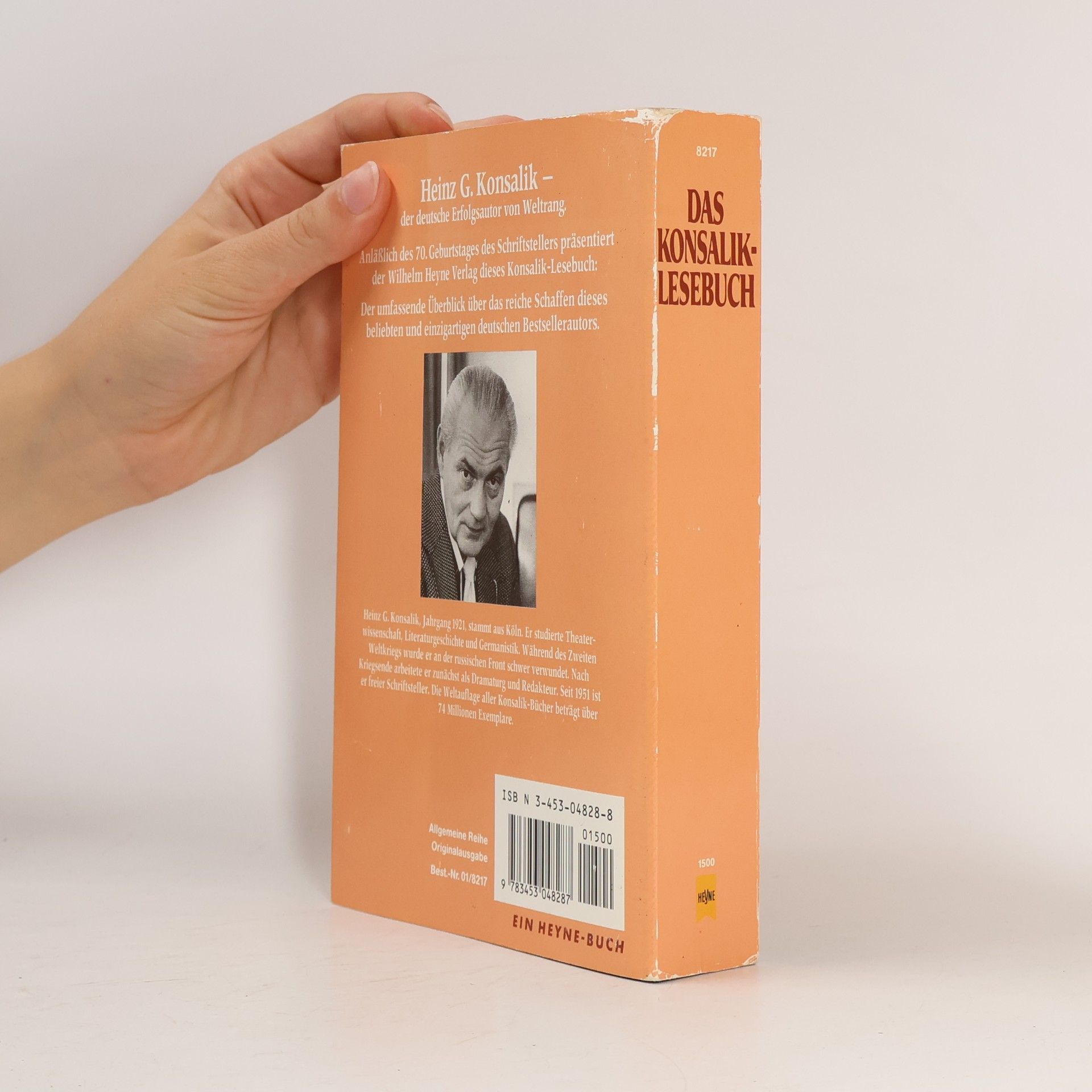 Heinz Günther Konsalik Das Konsalik-Lesebuch
