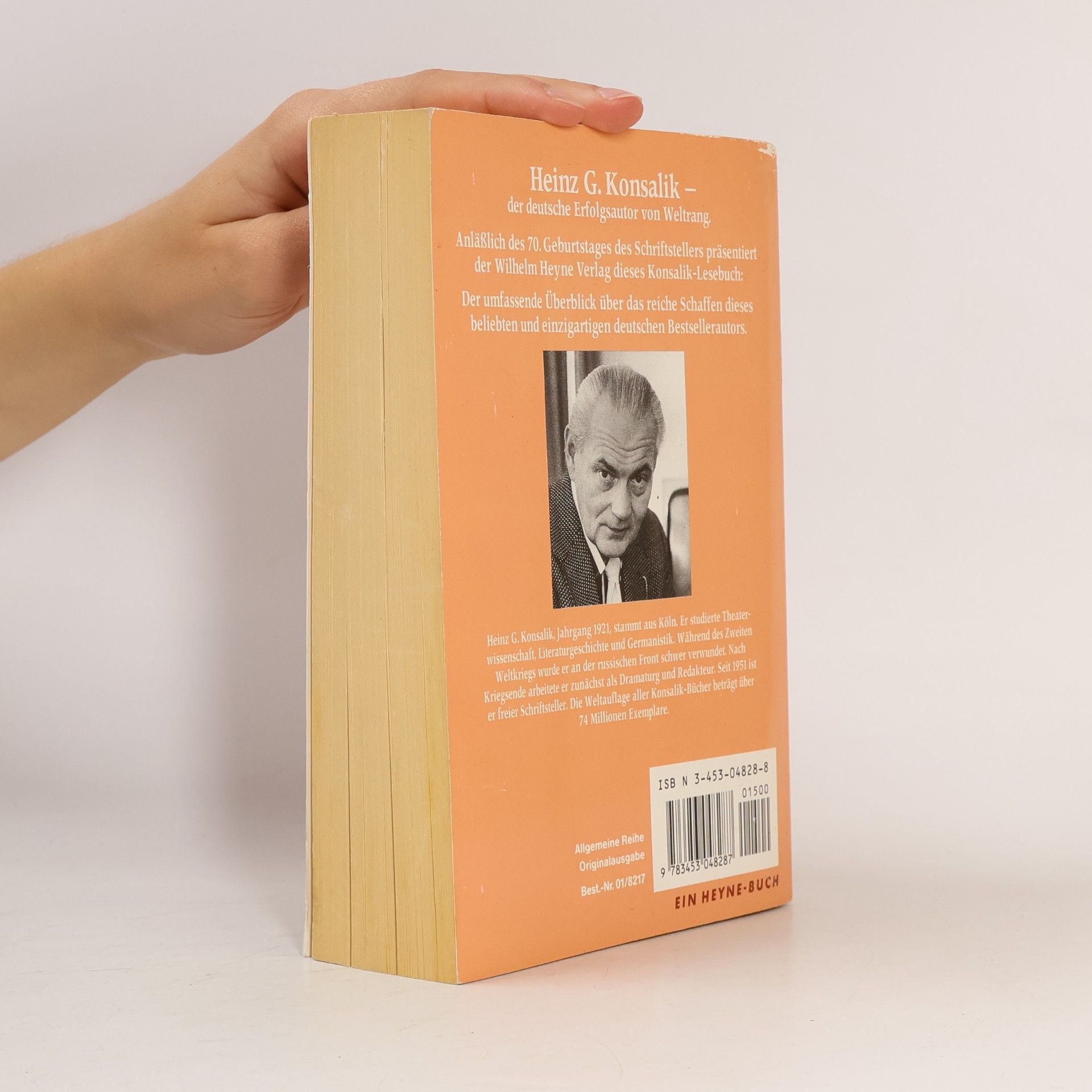 Heinz Günther Konsalik Das Konsalik-Lesebuch
