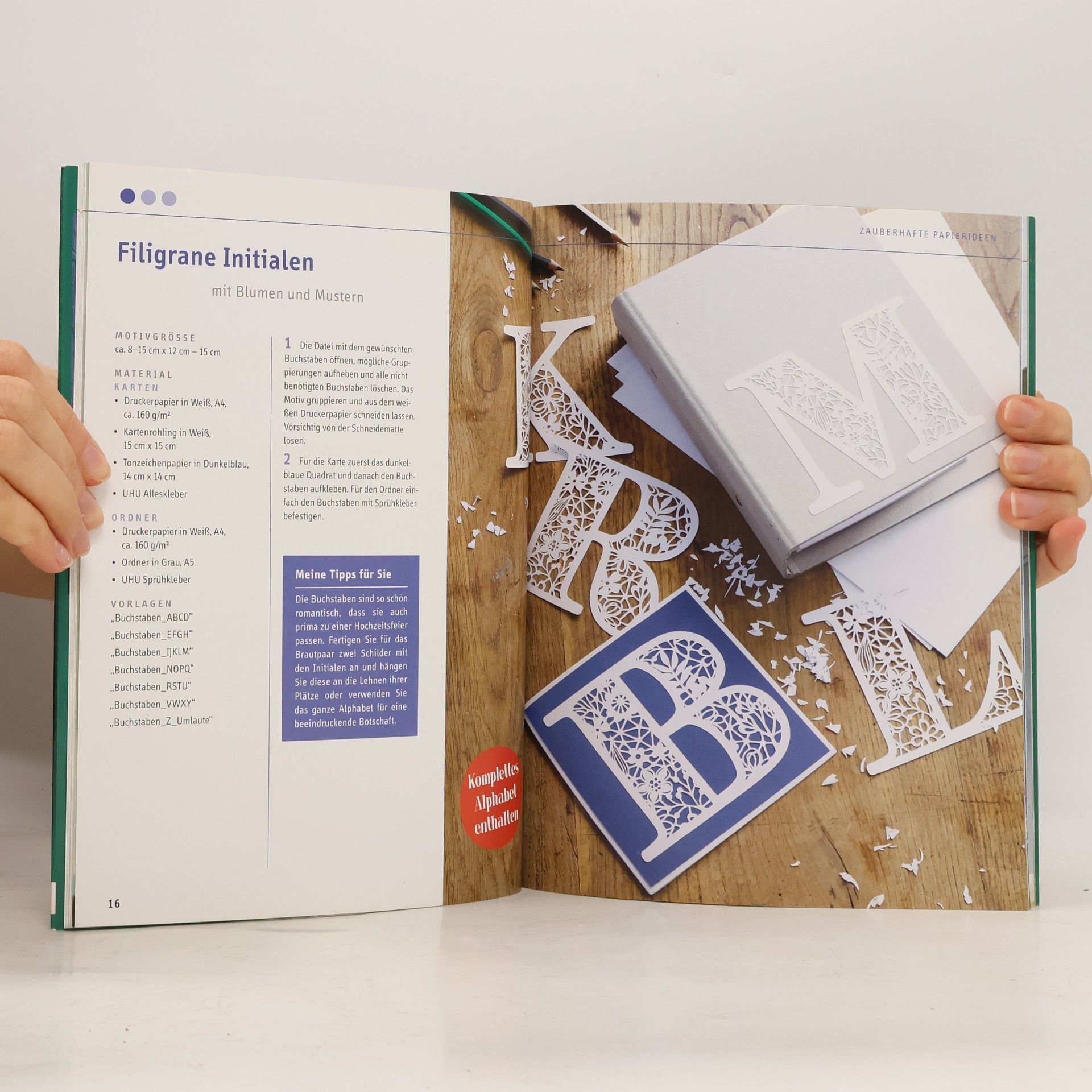 Miriam Dornemann kreativ.kompakt: Filigrane Sprüche mit dem Hobbyplotter