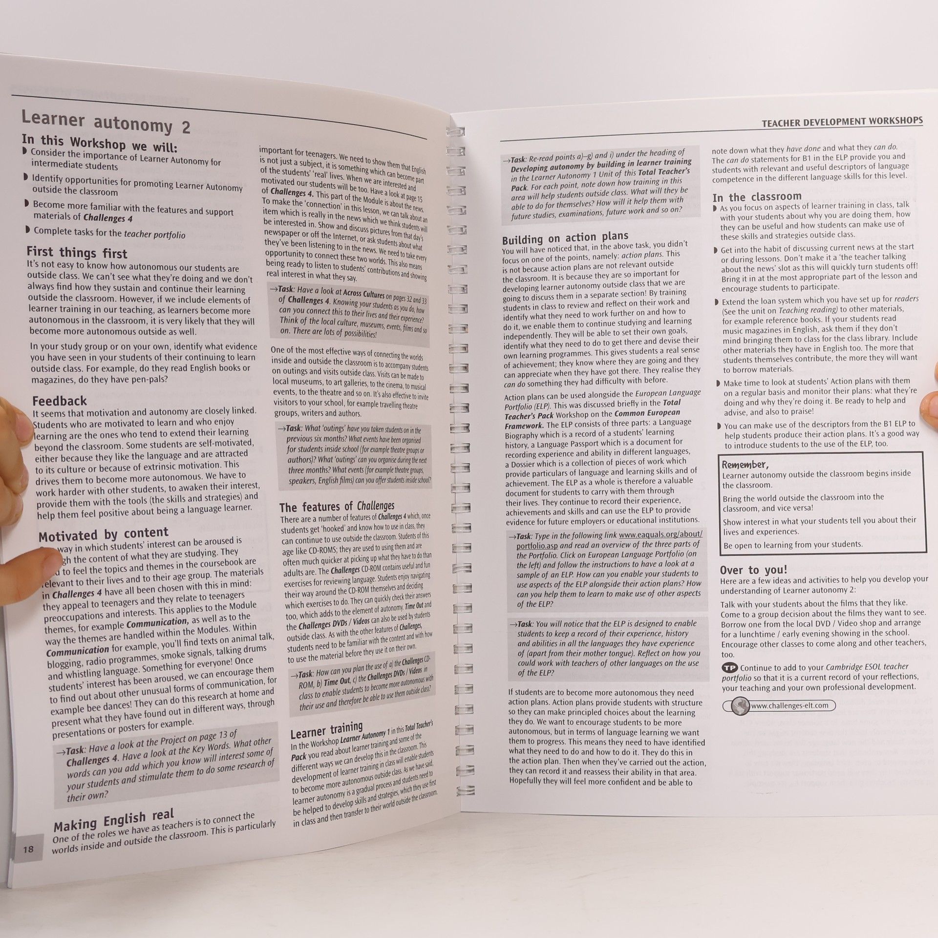 Melanie Bell-Williams Challenges: Total Teachers Pack 4 and Test Master CD-ROM