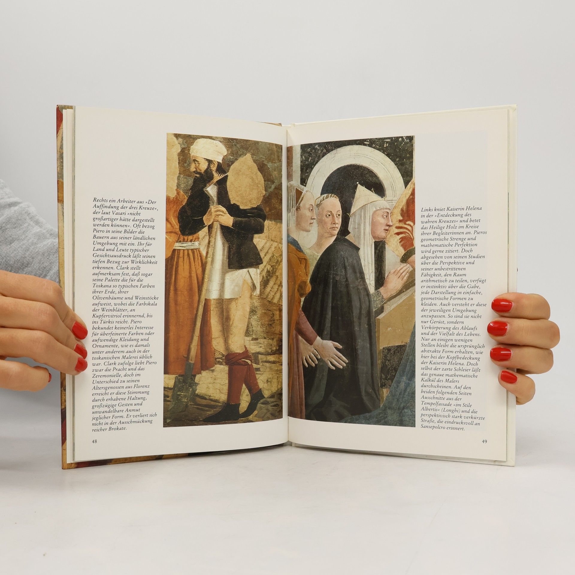 Flaminio Gualdoni Die Fresken von Piero della Francesca in Arezzo