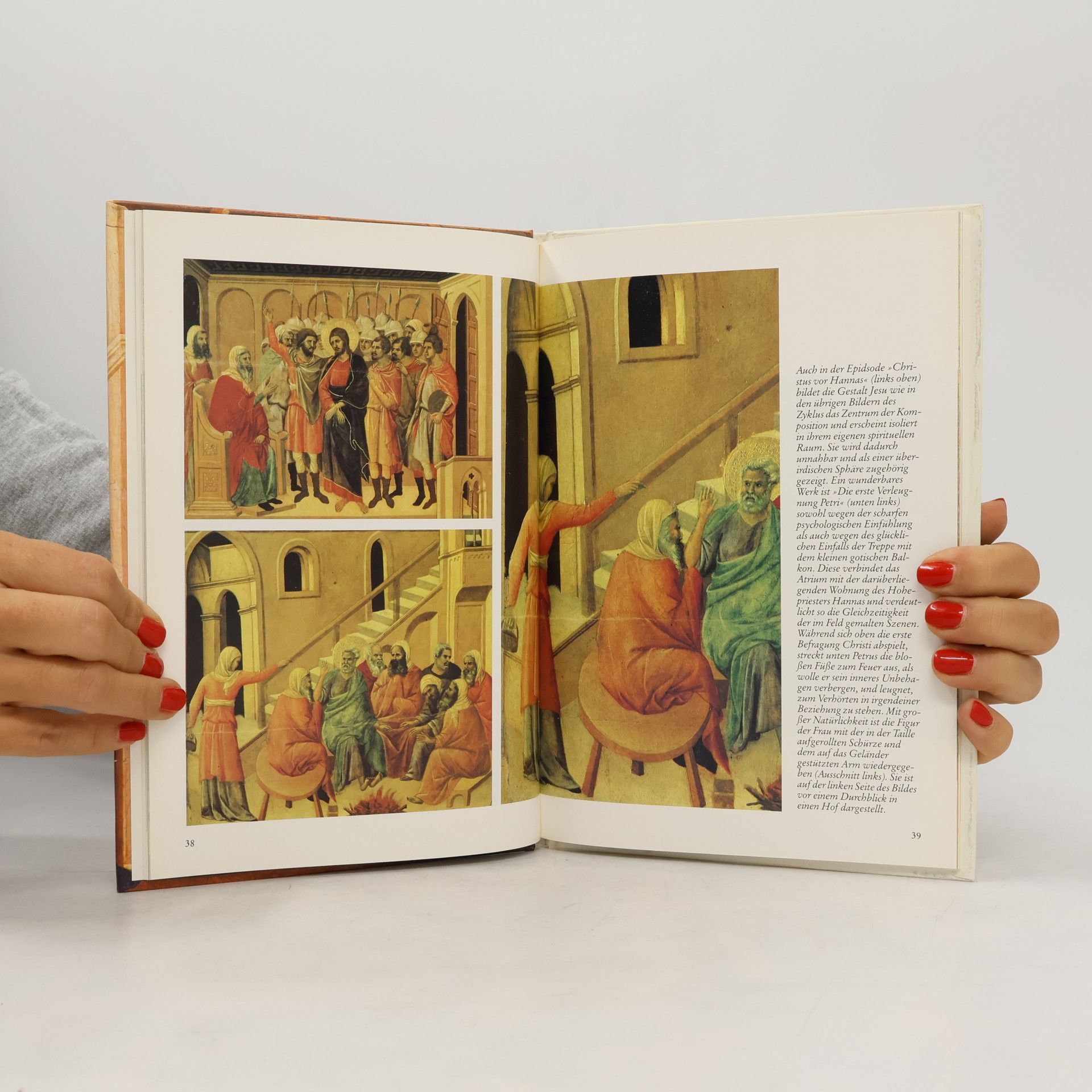 Duccio Die Bilder von Duccio in Siena