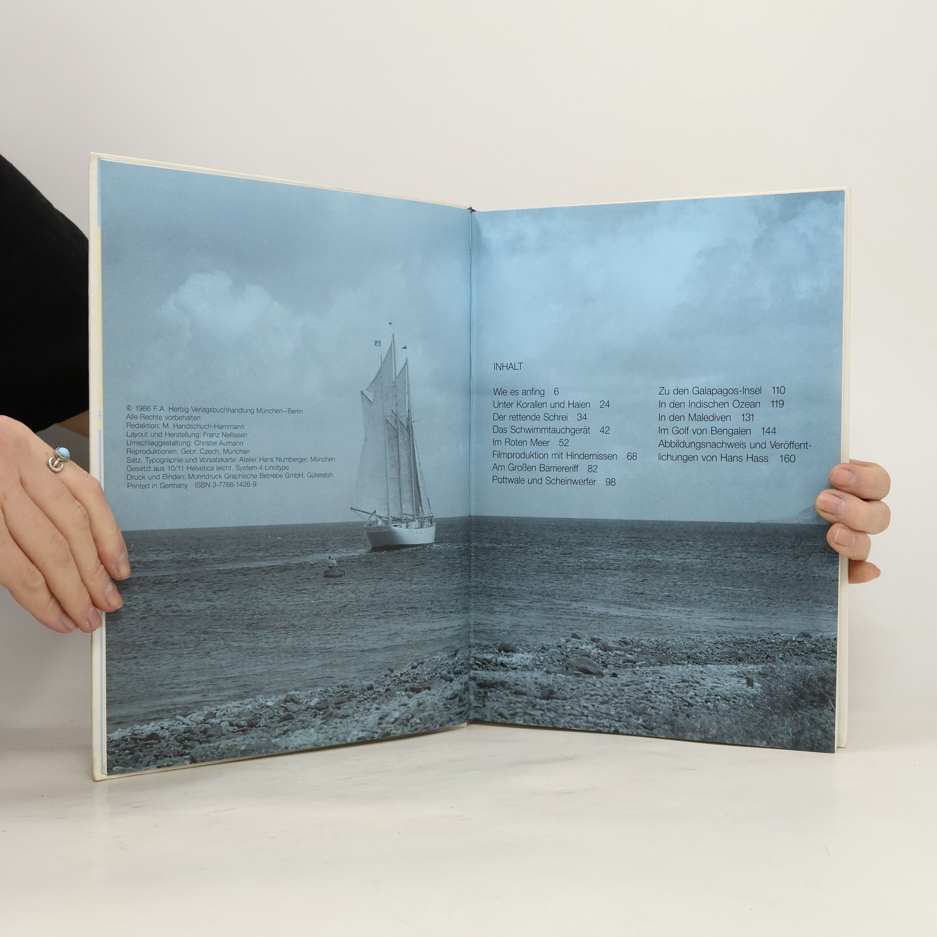 Hans Hass Abenteuer unter Wasser