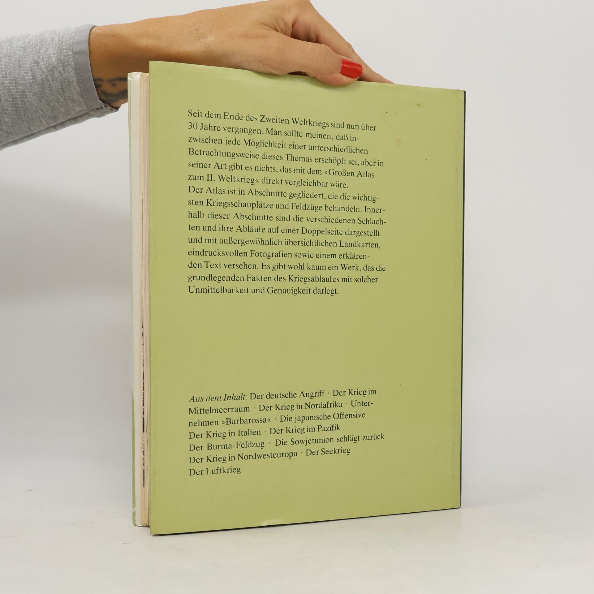 Peter C. Young Der grosse Atlas zum II. Weltkrieg