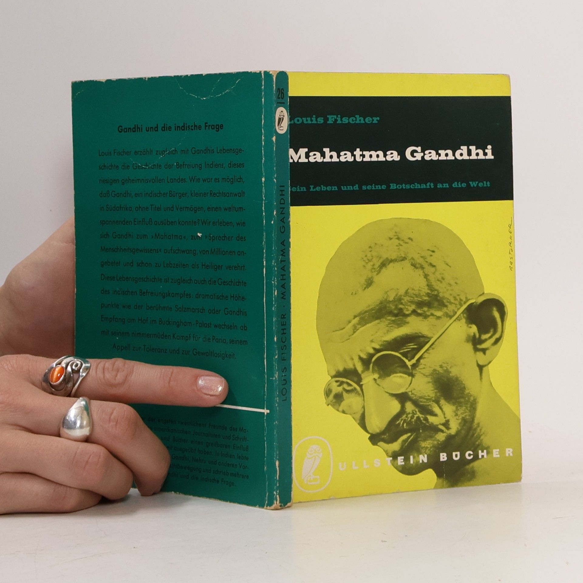 Jean-Louis Fischer Mahatma Gandhi