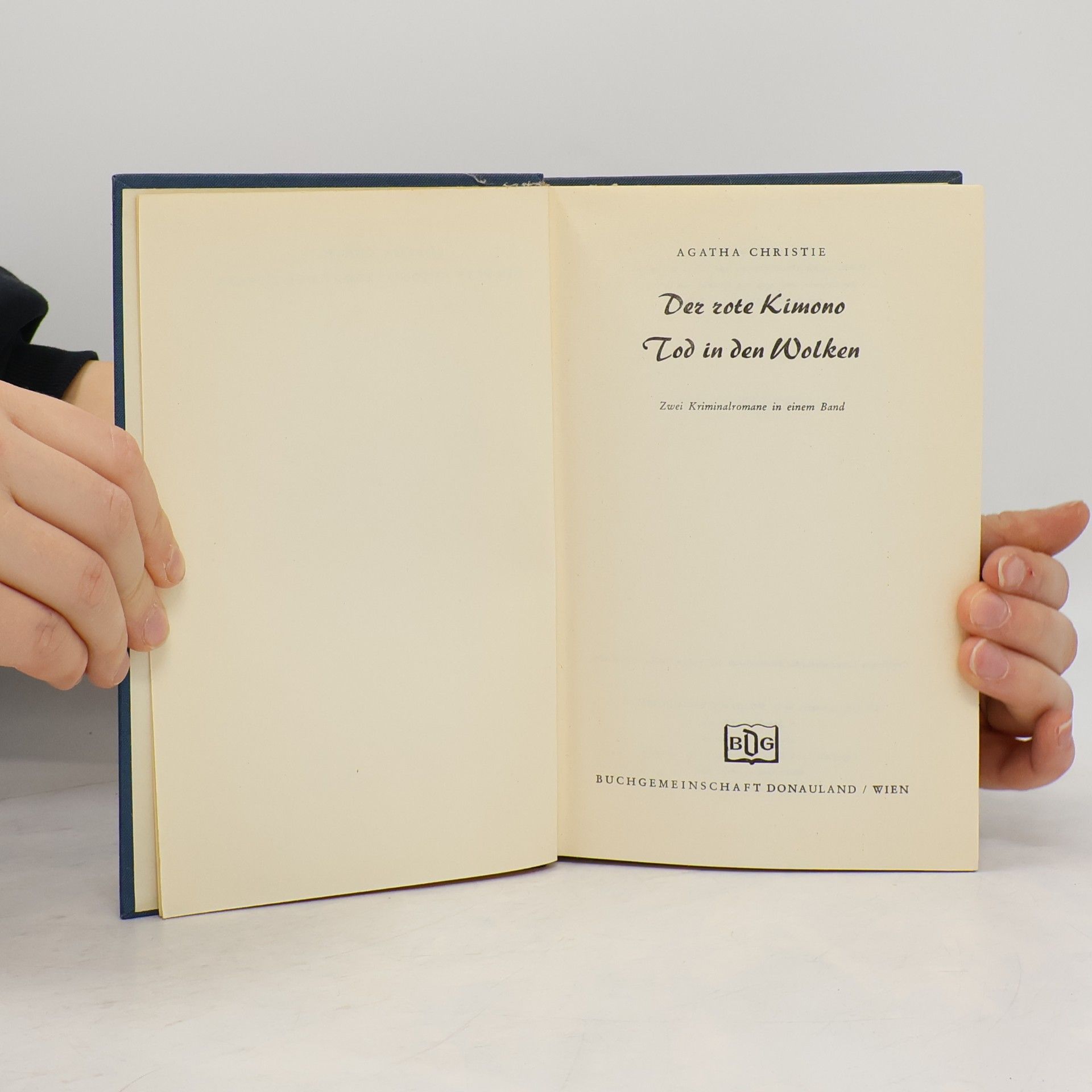 Agatha Christie Der rote Kimono. Tod in den Wolken